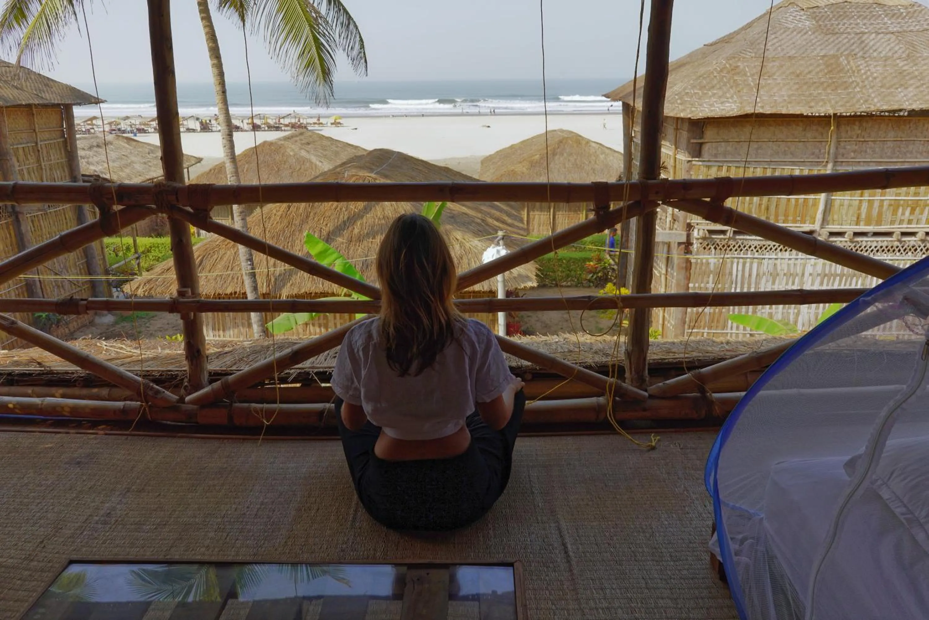 Living room in Beach Street Eco Resort - Mandrem