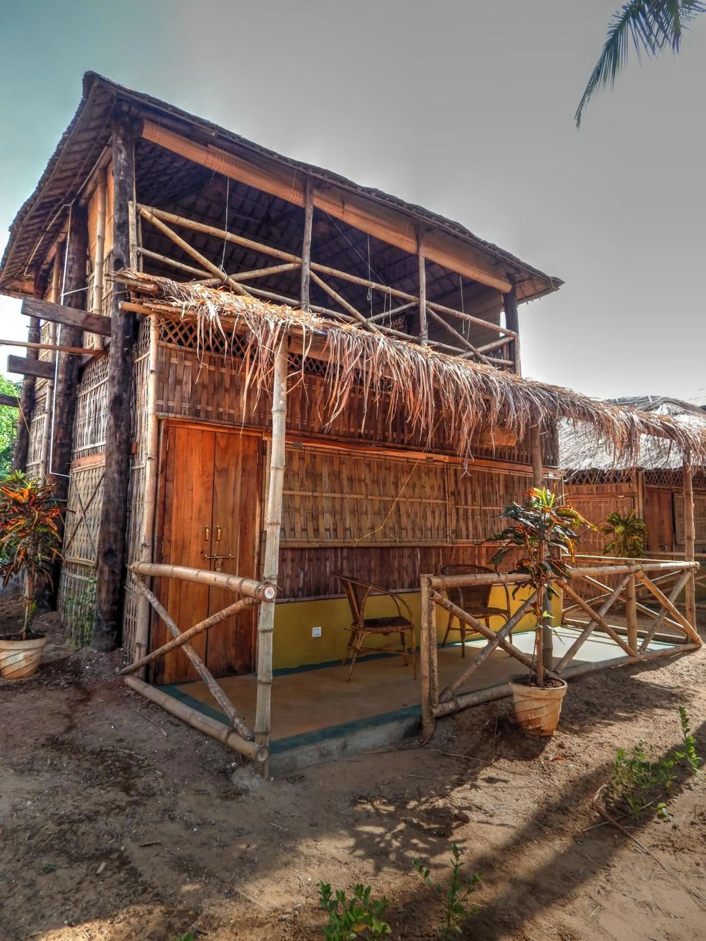 Patio in Beach Street Eco Resort - Mandrem
