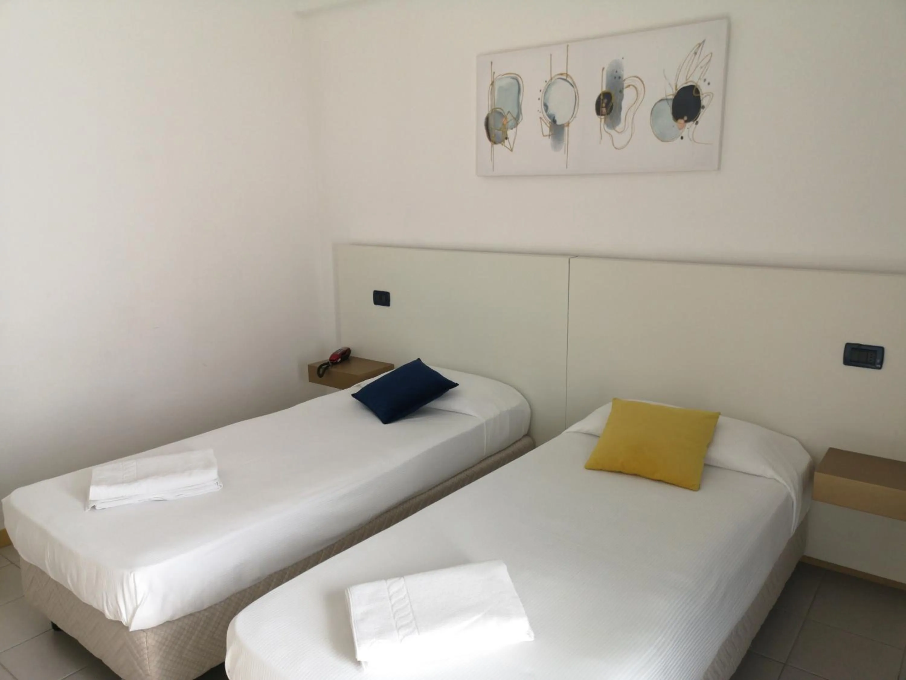 Bed in Oasi Park Hotel