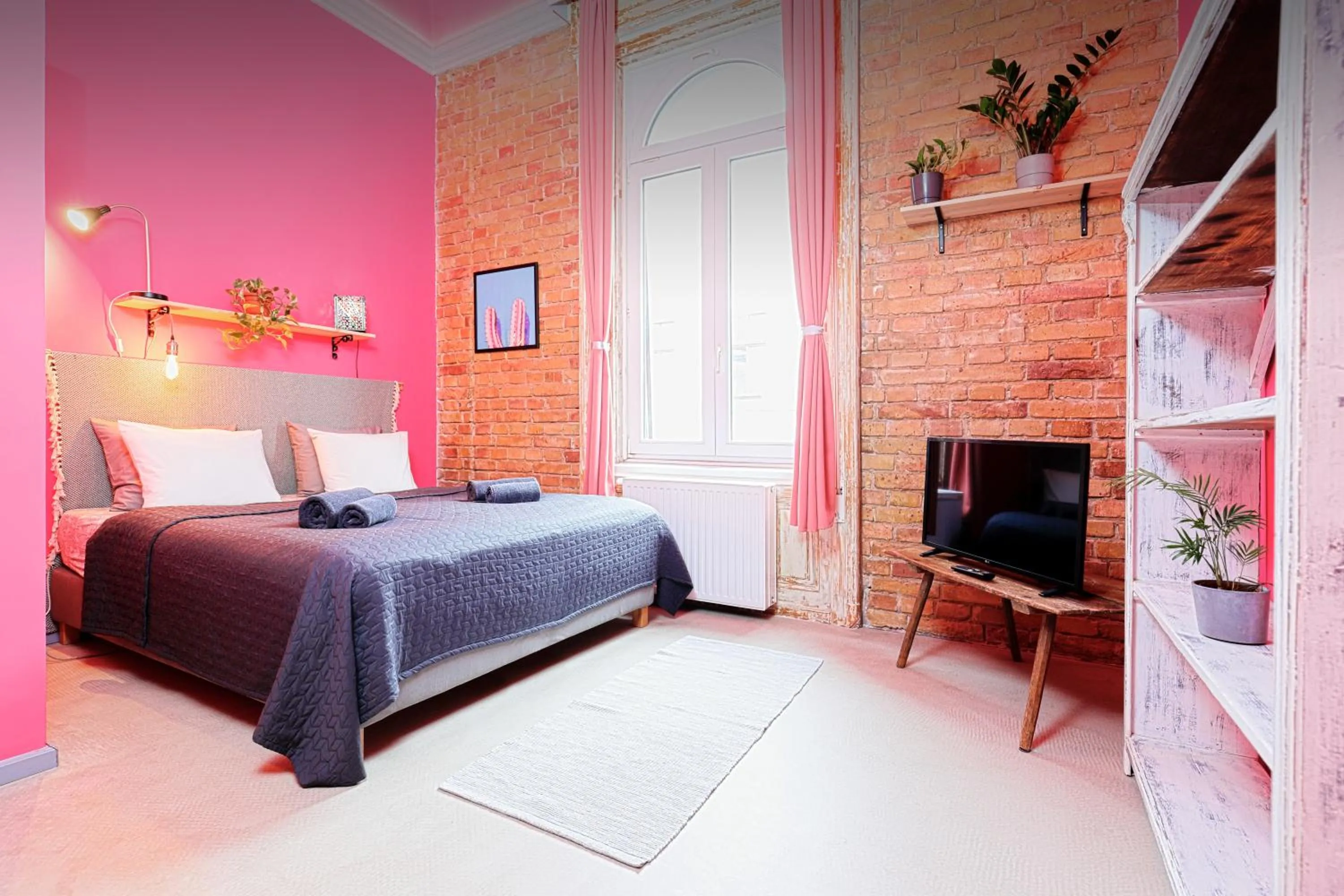 Bed in BudapeStayz - Raday Rooms