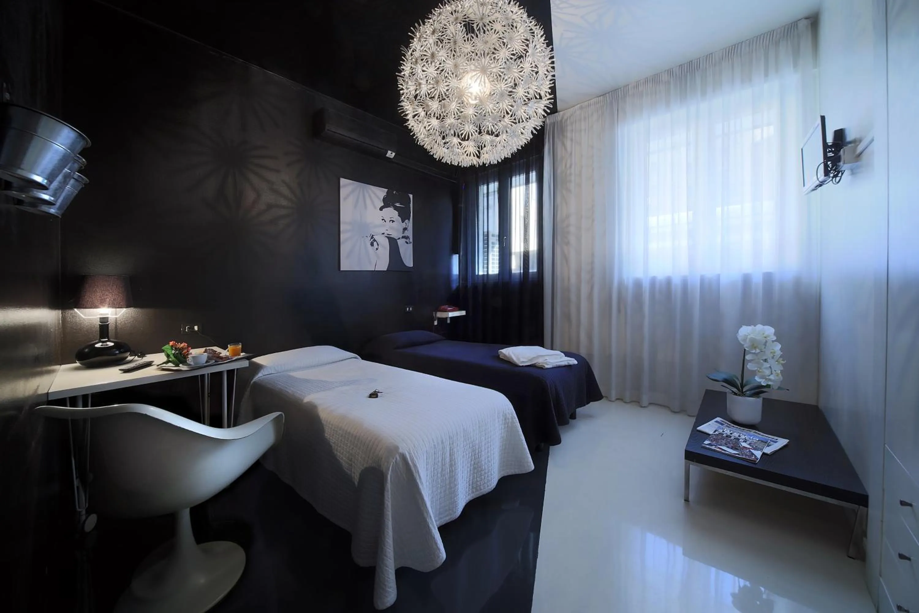 Photo of the whole room, Bed in Hotel Cristallo Brescia