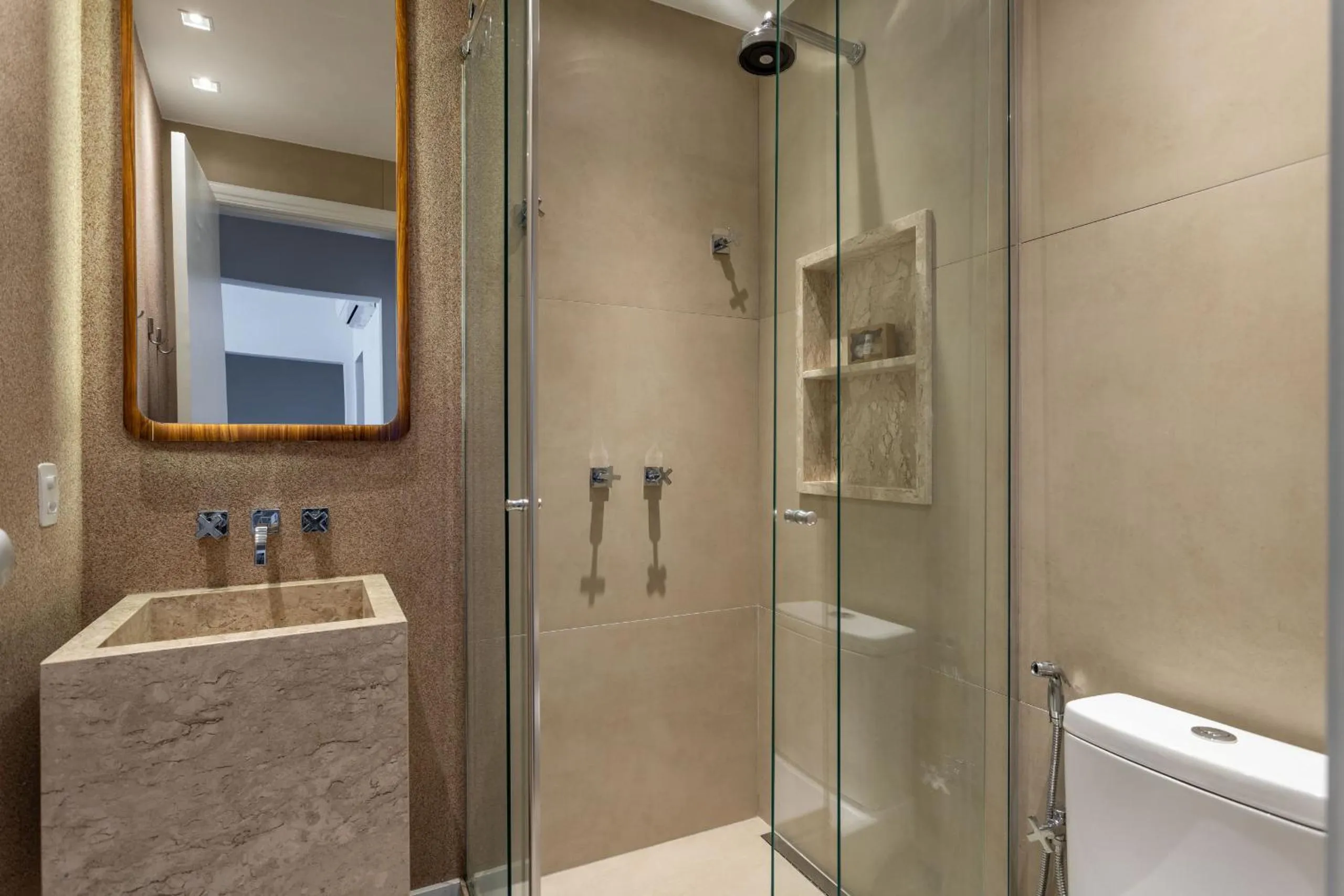 Bathroom in Vista para praia de Copacabana - RD1003 Z4