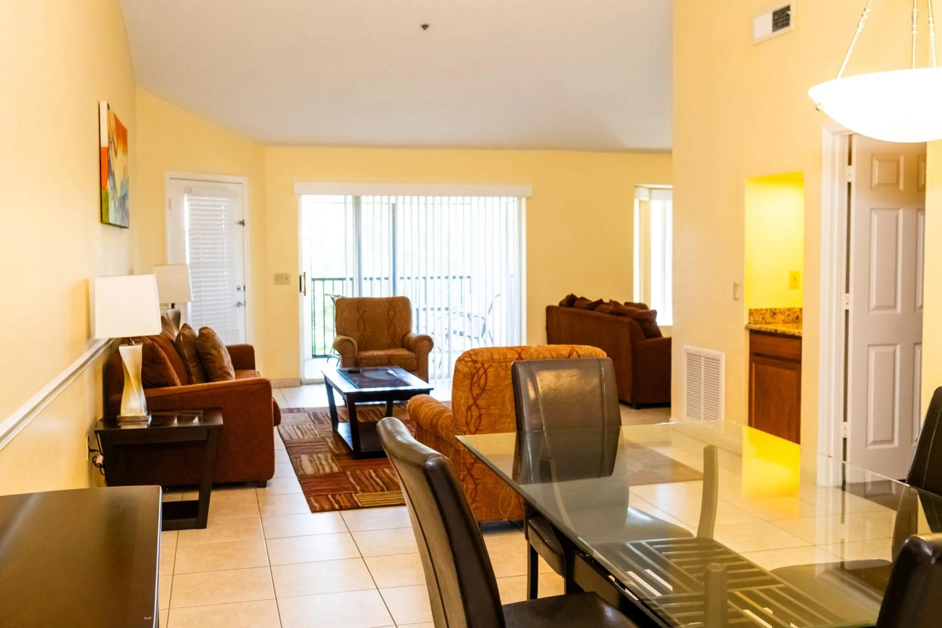 Living room in Silver Lake Resort