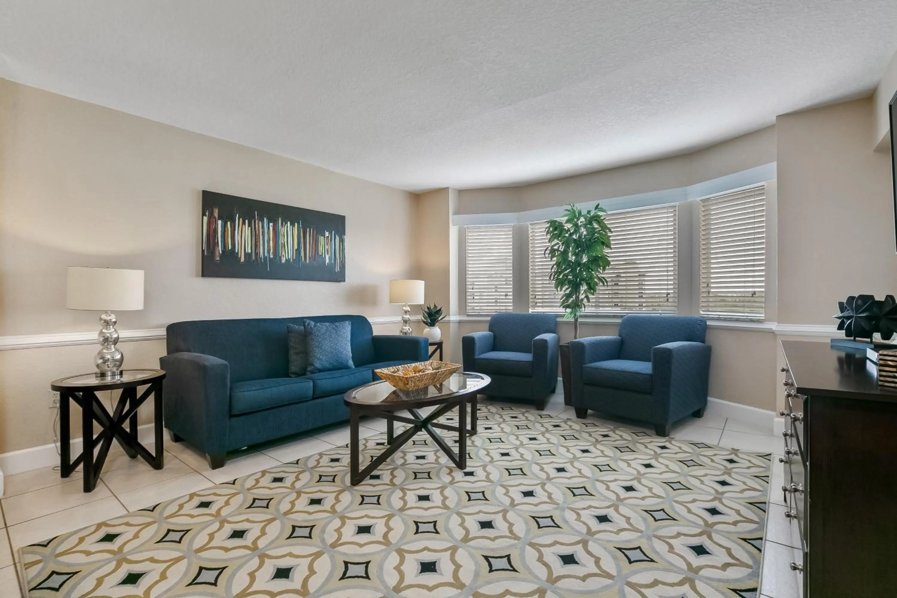 Living room in Silver Lake Resort