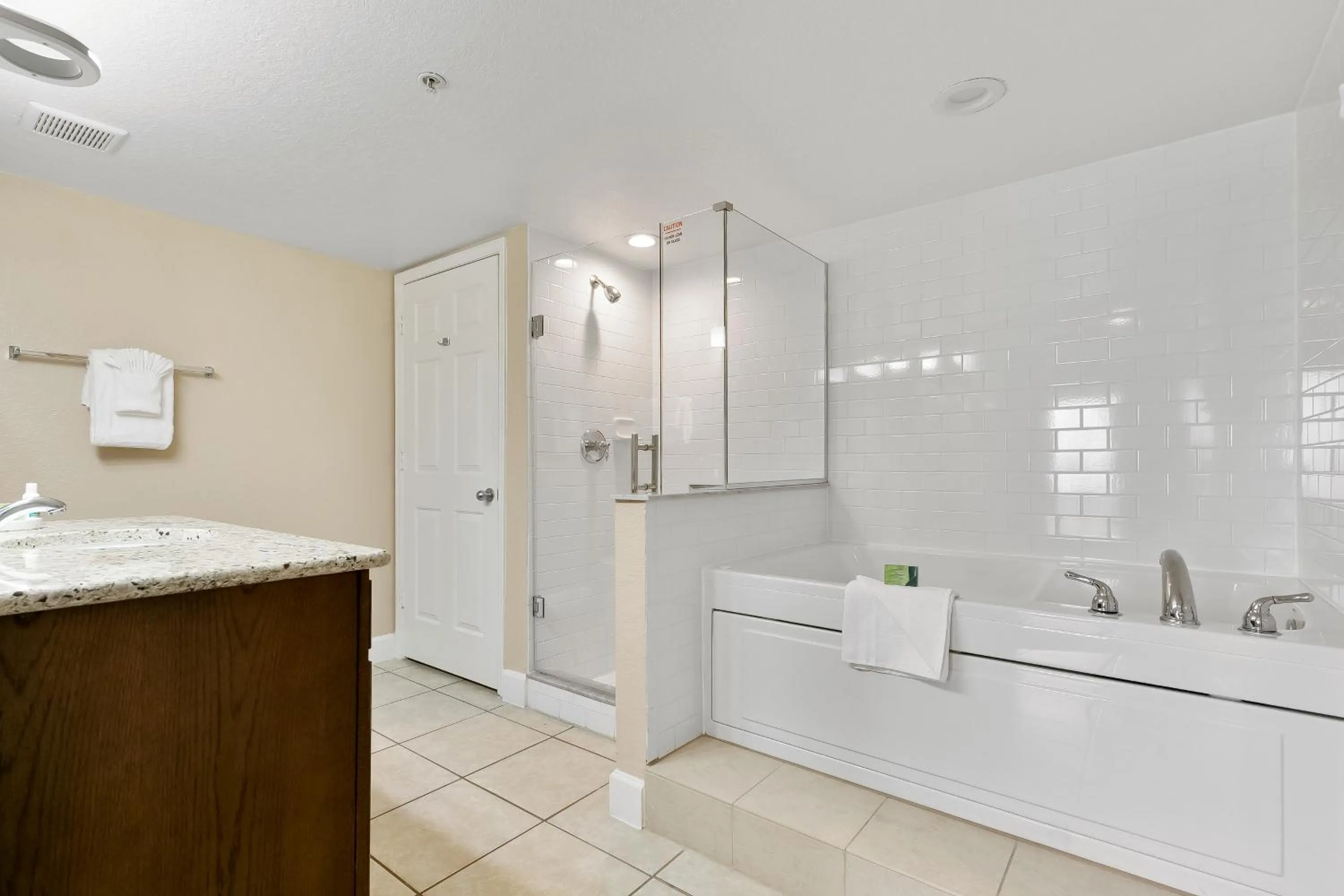 Shower in Silver Lake Resort