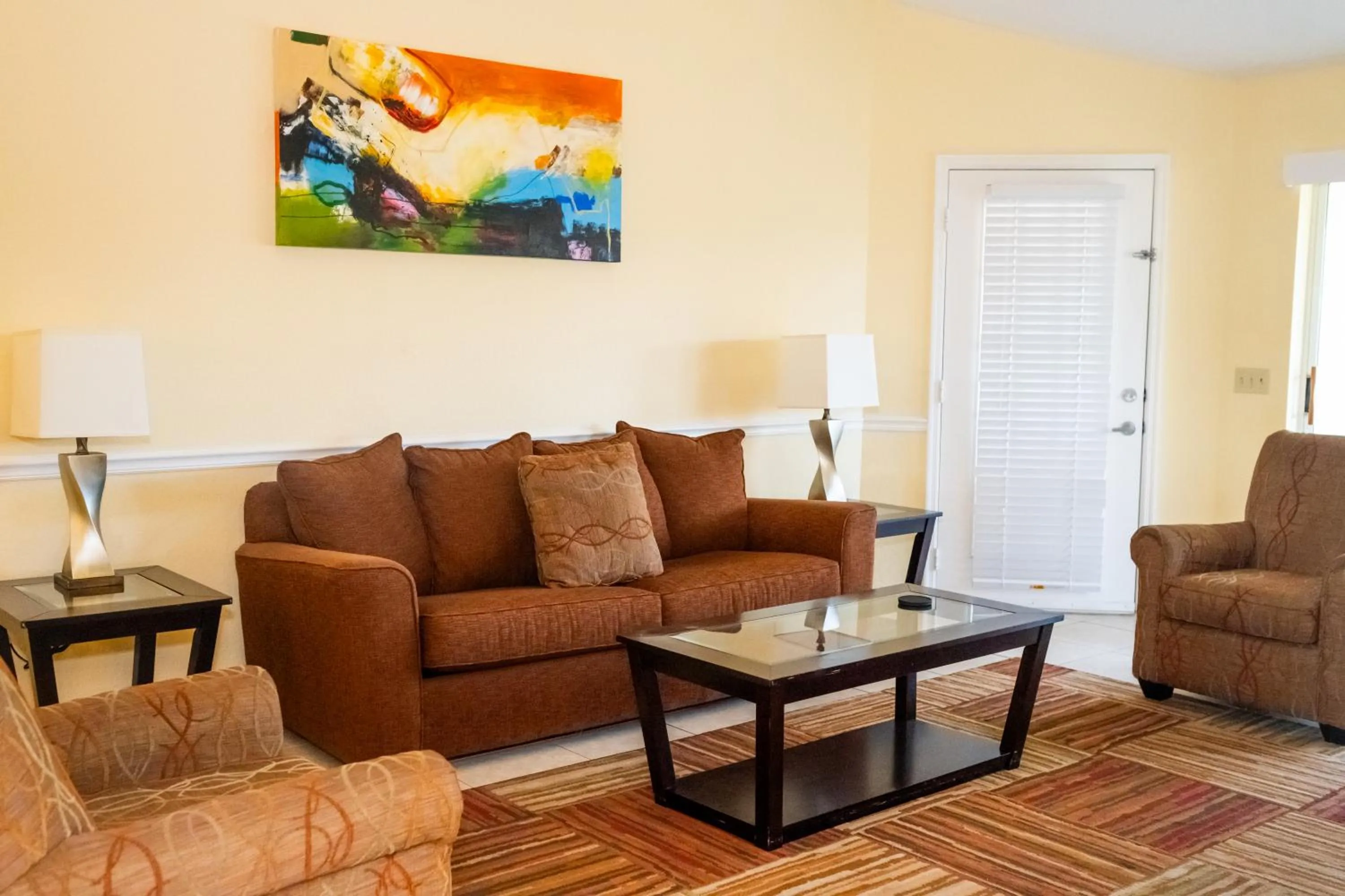 Living room in Silver Lake Resort
