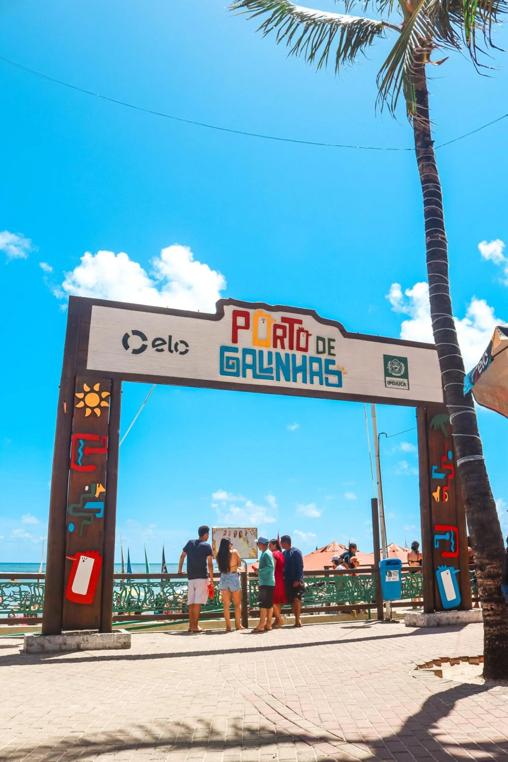 Beach in Atlântico Sul Hotel