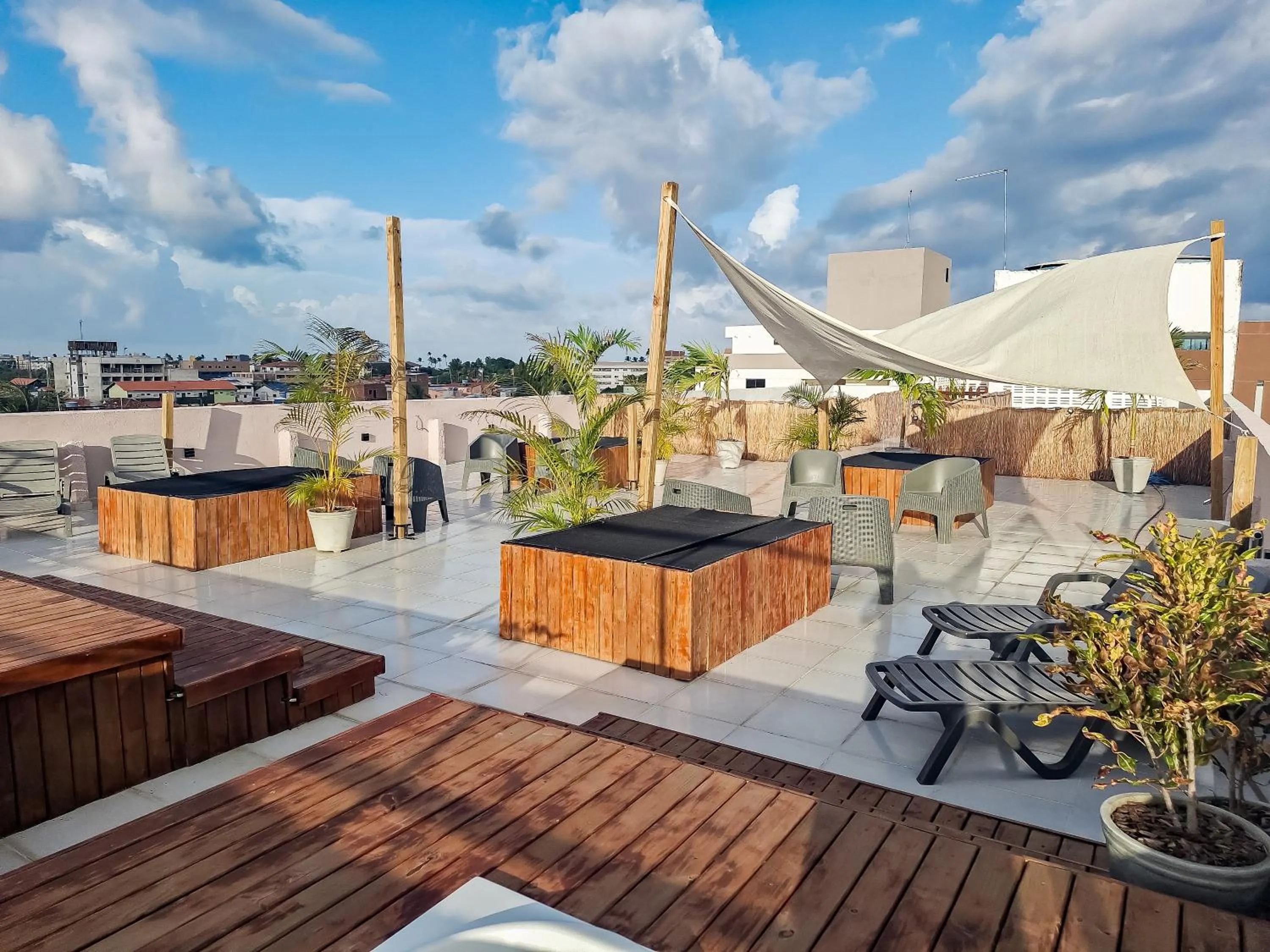 Seating area in Atlântico Sul Hotel