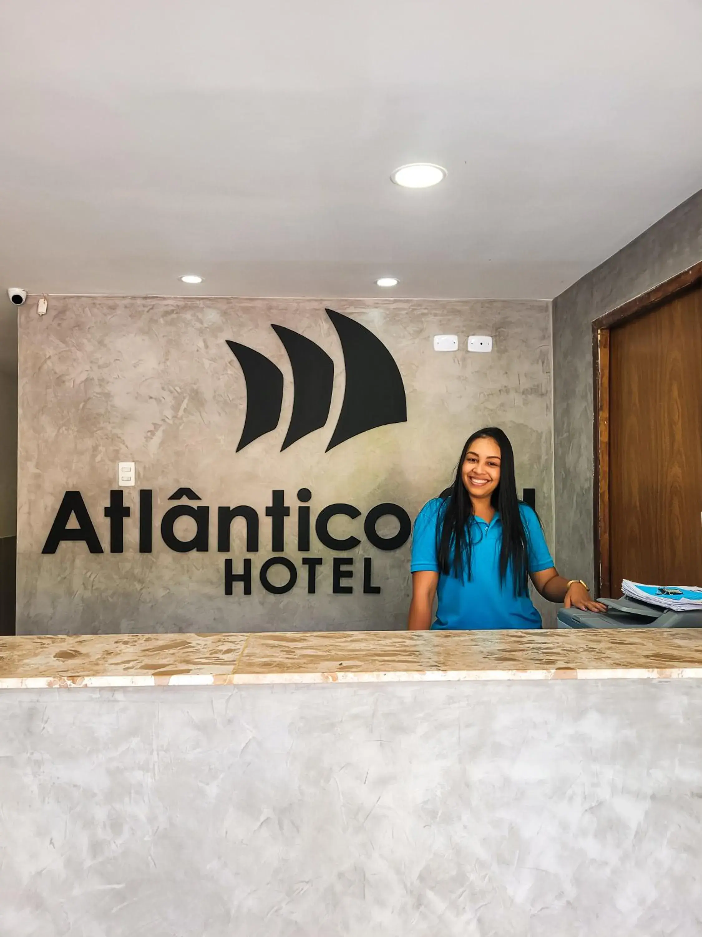Lobby or reception in Atlântico Sul Hotel Lobby or reception in Atlântico Sul Hotel