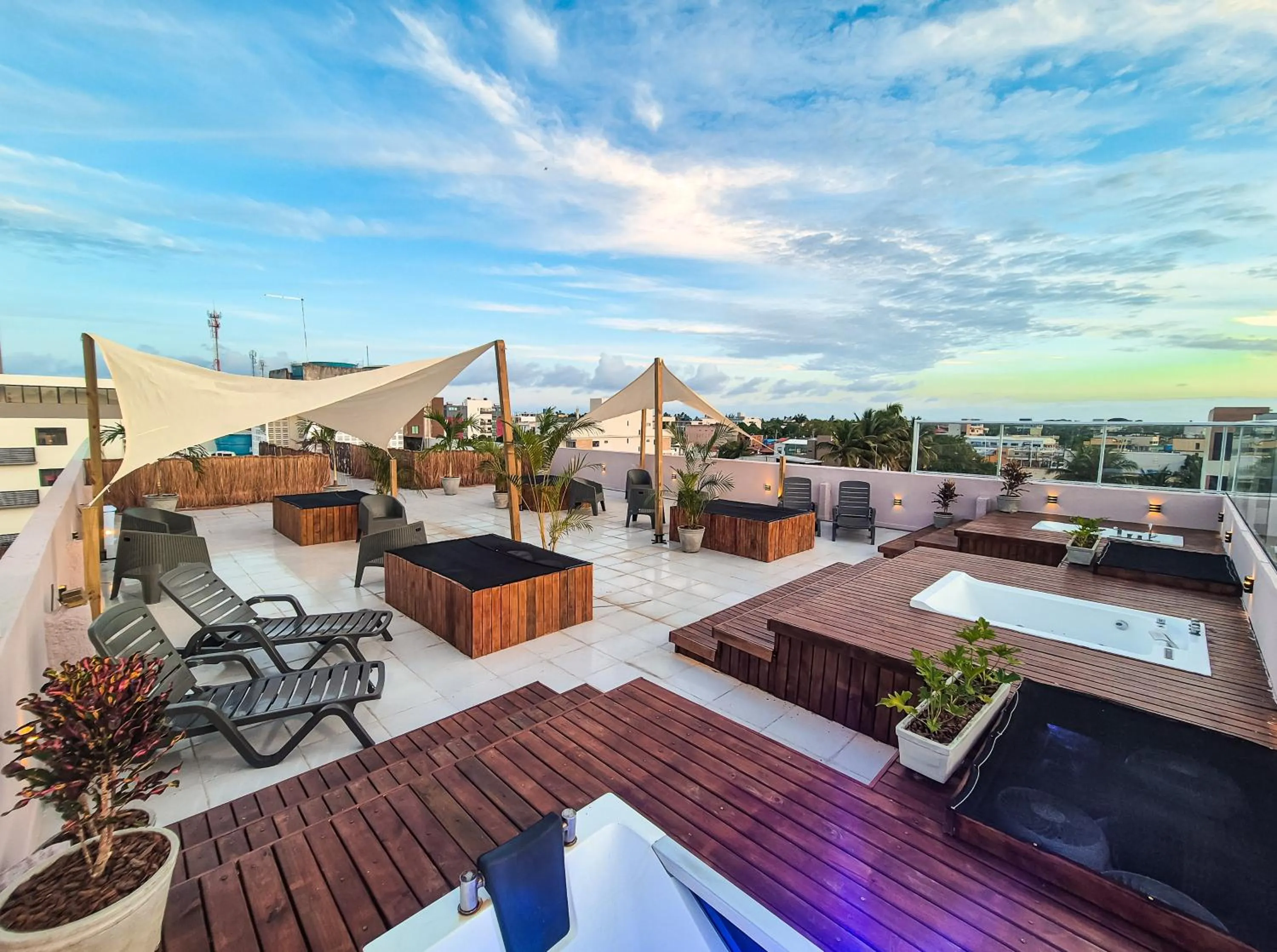 Balcony/Terrace in Atlântico Sul Hotel