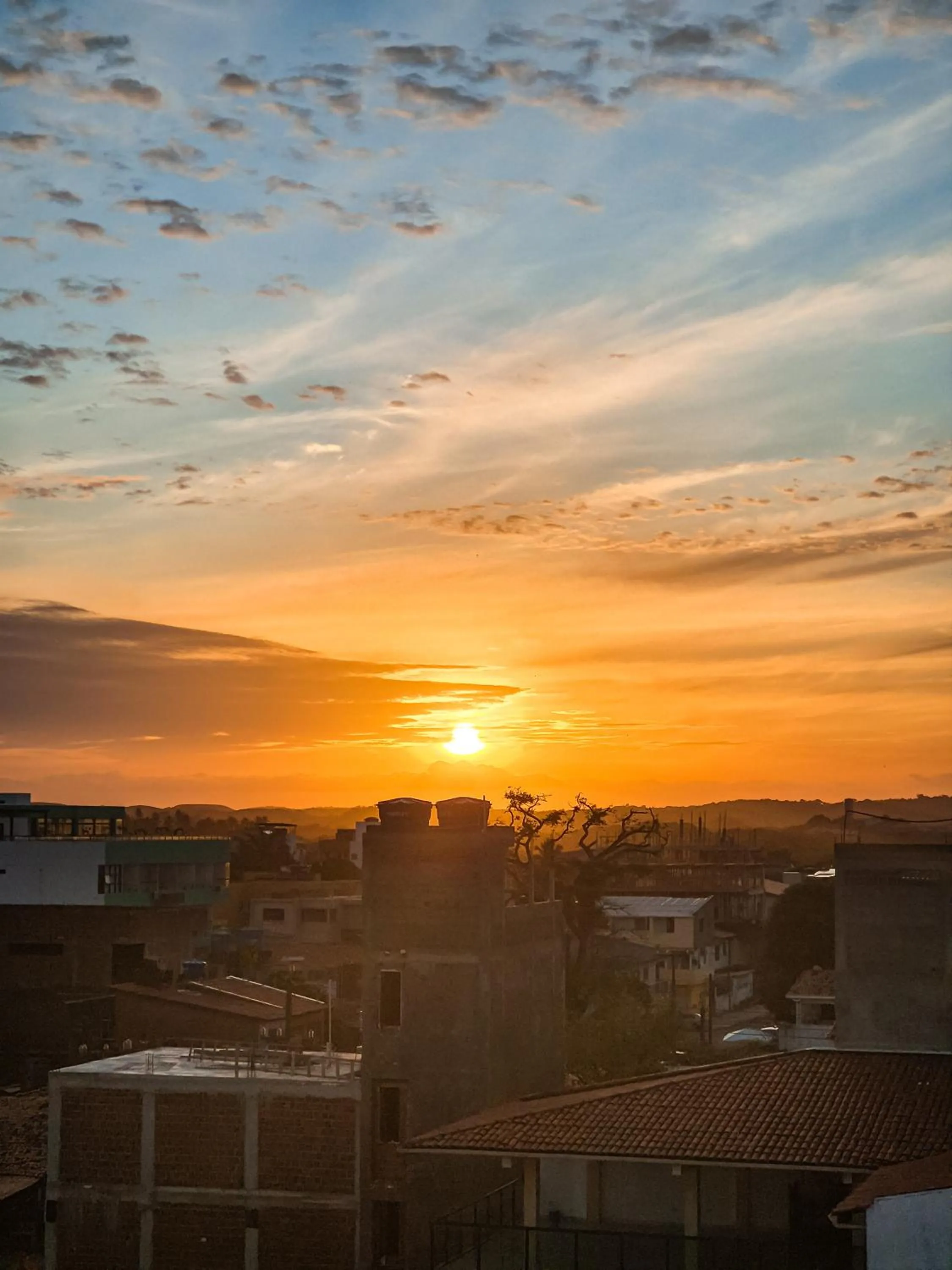 Sunset in Atlântico Sul Hotel