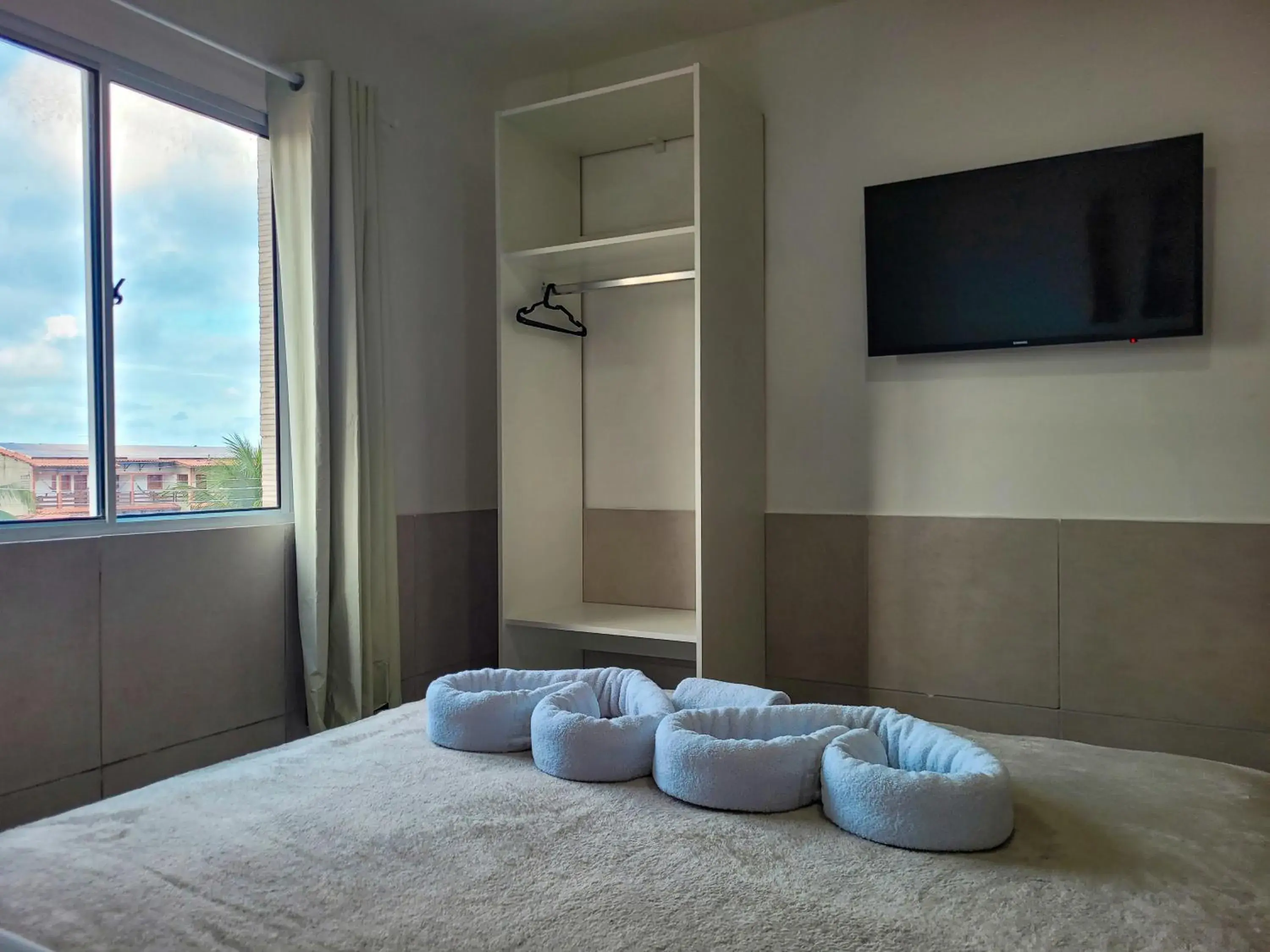 Bed in Atlântico Sul Hotel Bed in Atlântico Sul Hotel