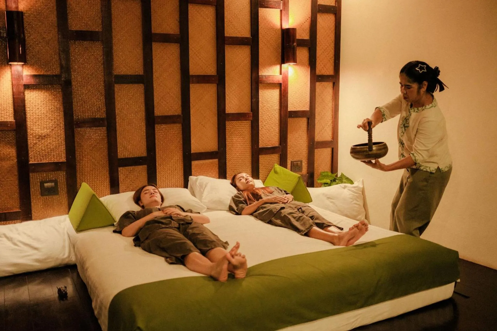 Spa and wellness centre/facilities, Bed in Wareerak Hot Spring & Wellness- SHA Extra Plus