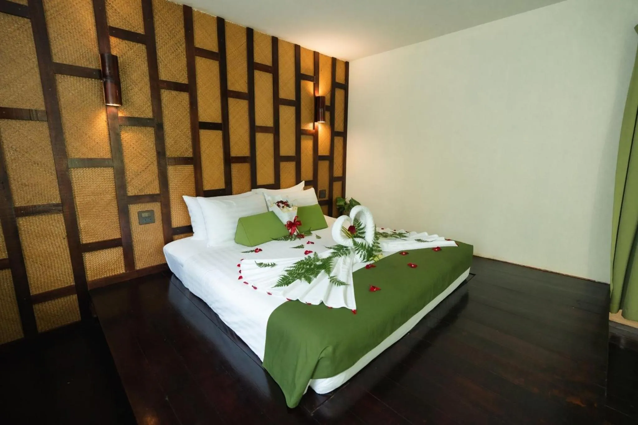Bed in Wareerak Hot Spring & Wellness- SHA Extra Plus