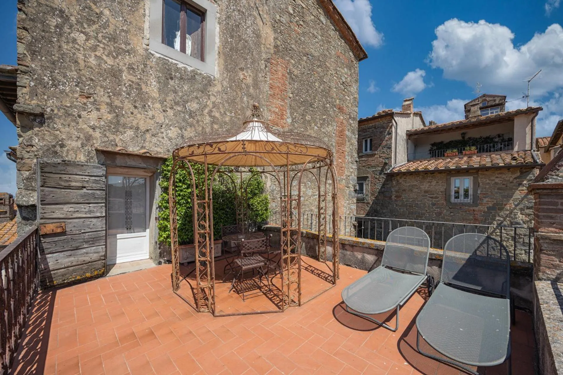 Balcony/Terrace in Hotel San Michele