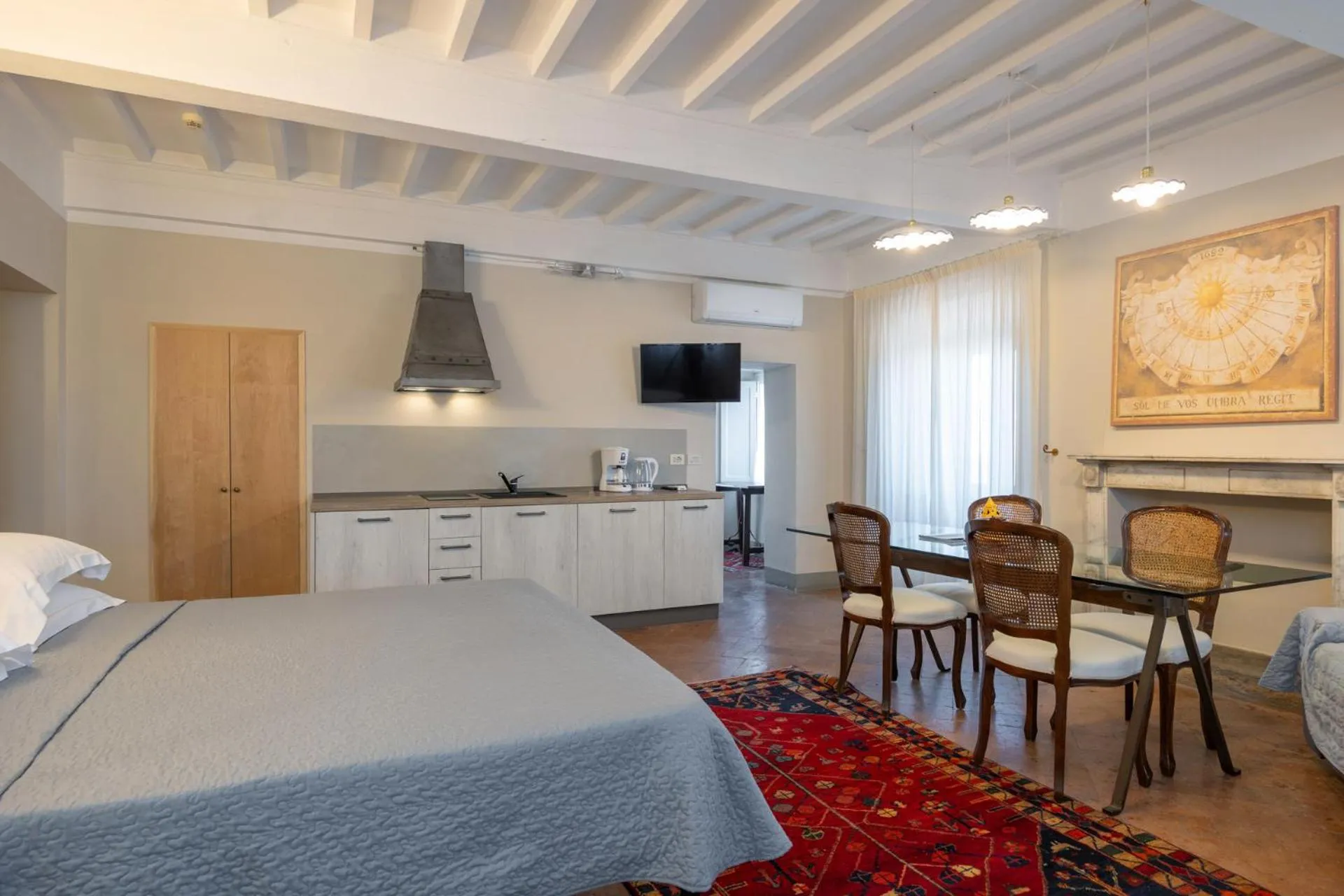 Bed in Hotel San Michele