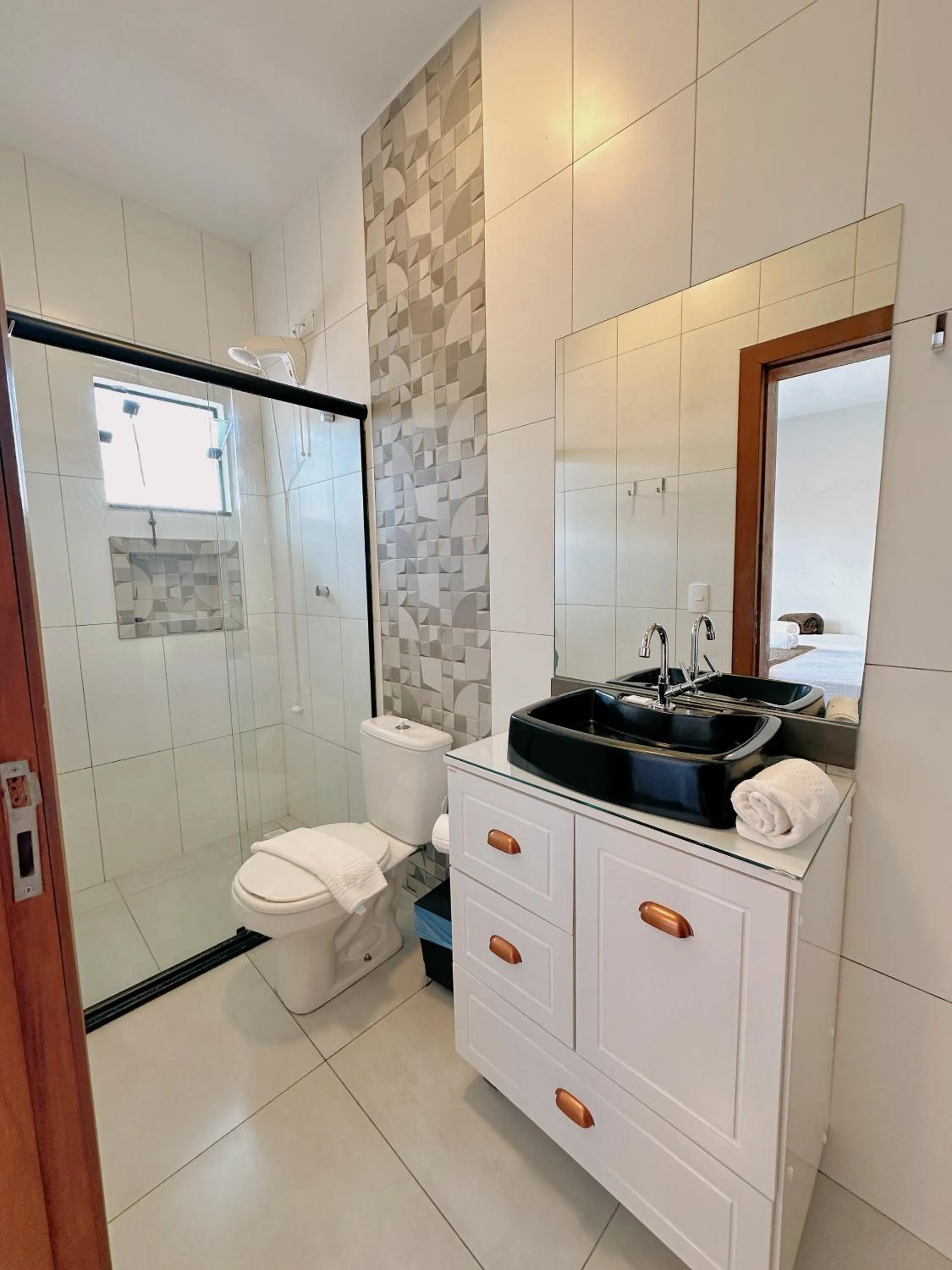 Bathroom in Pousada Villa Vantino