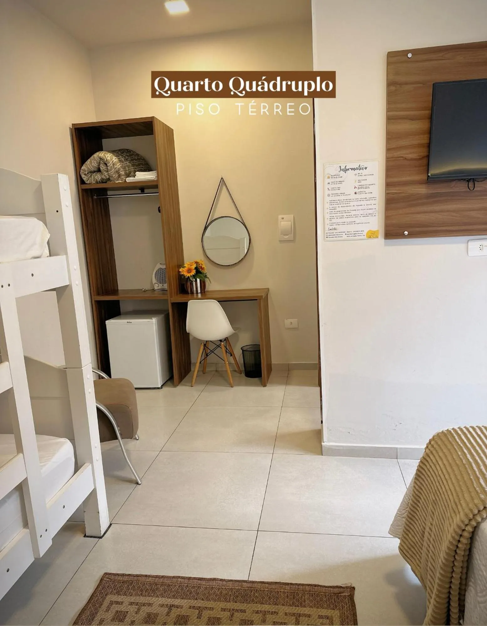 Bedroom in Pousada Villa Vantino