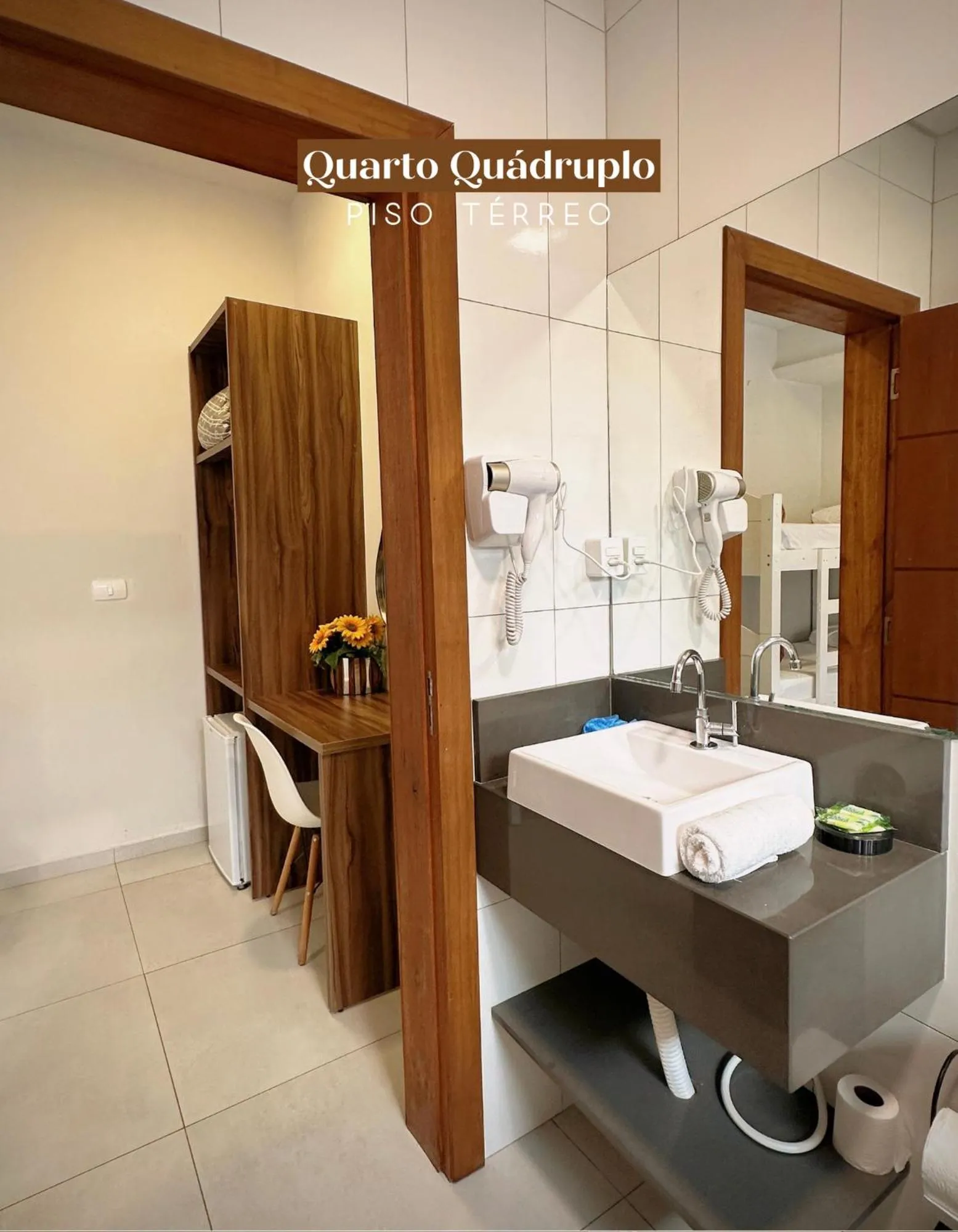 Bathroom in Pousada Villa Vantino