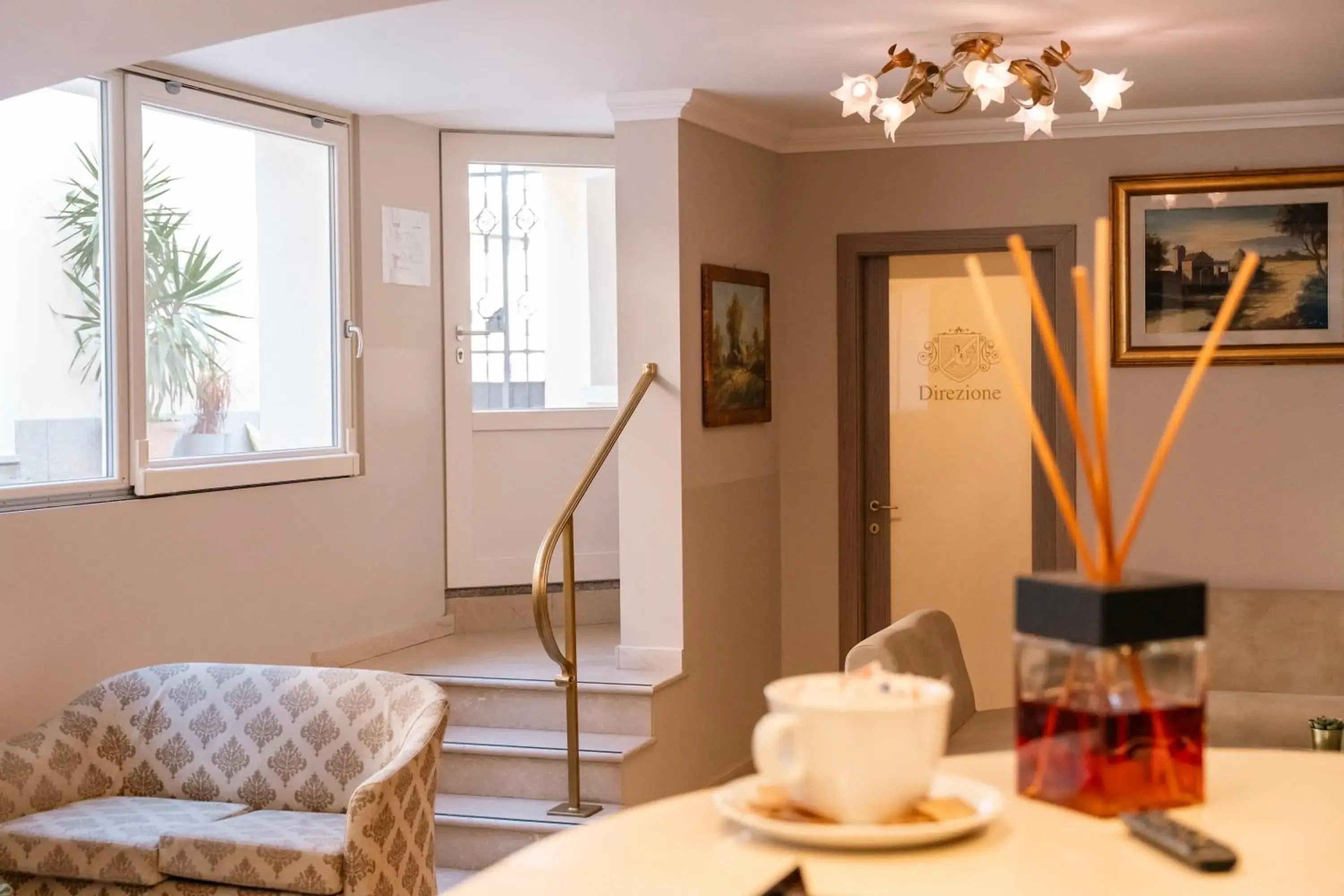 Living room in Hotel Rosa Living room in Hotel Rosa