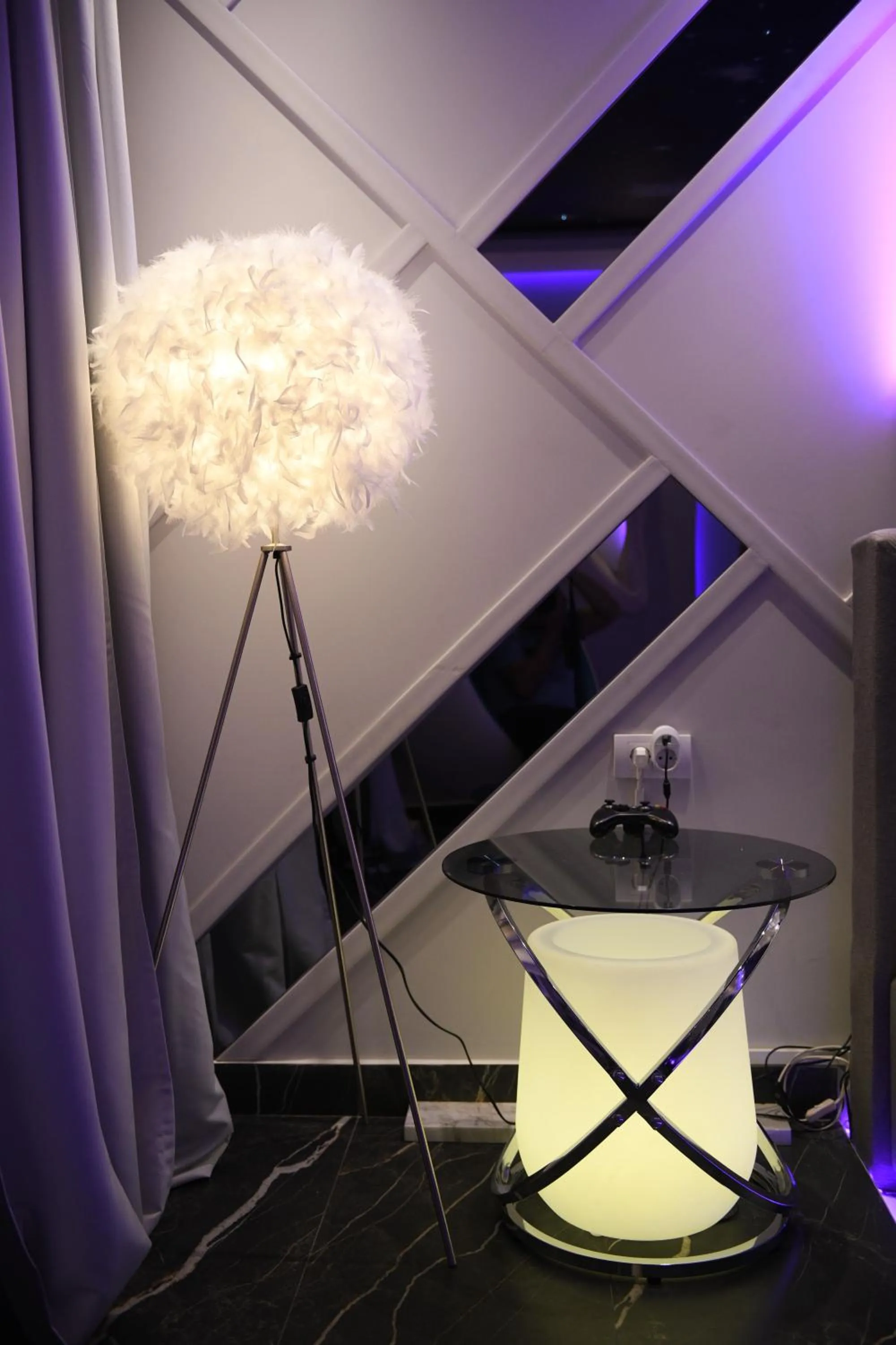 Bedroom in Aurora Lux Spa Smart apartments