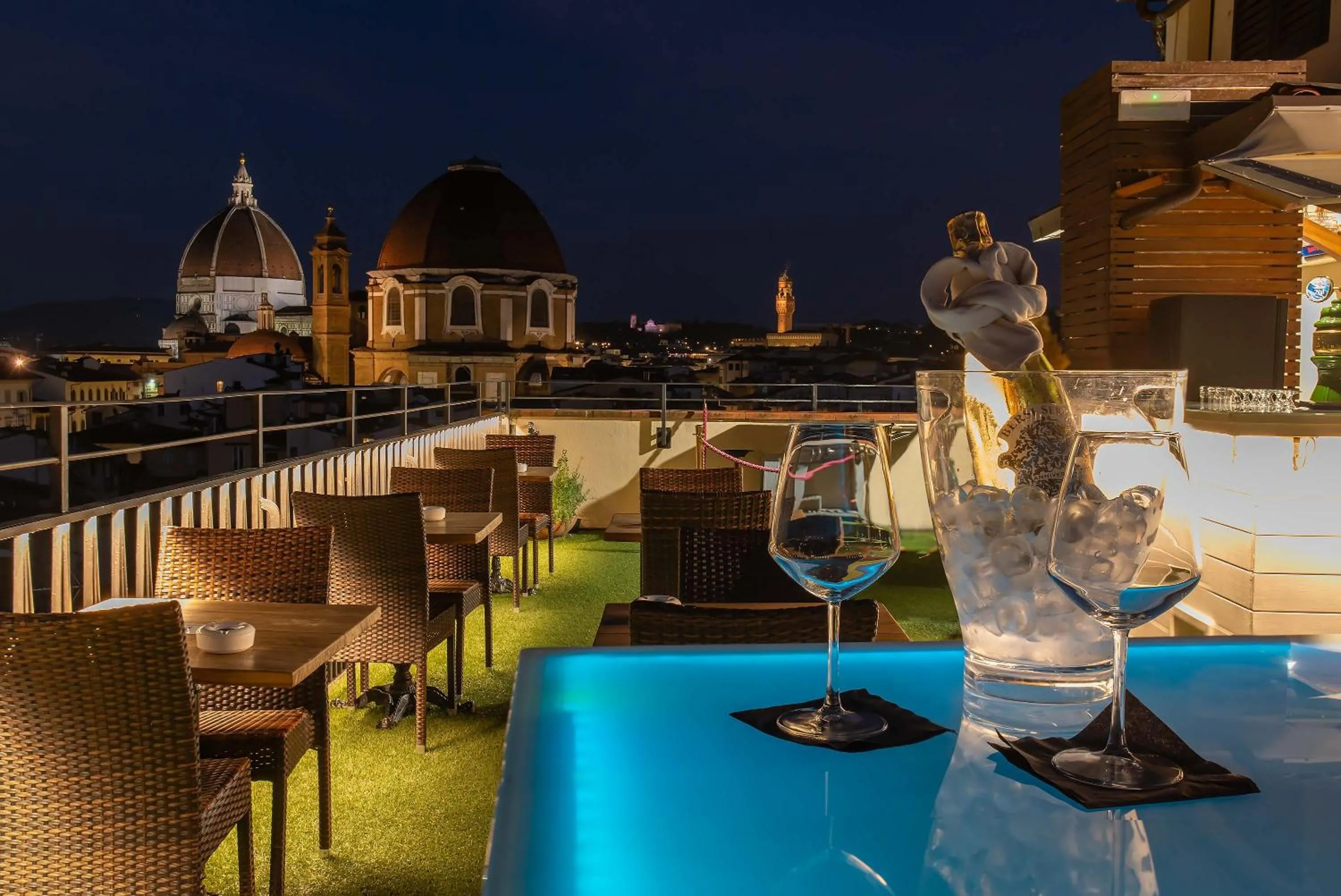 Balcony/Terrace in Hotel Machiavelli Palace