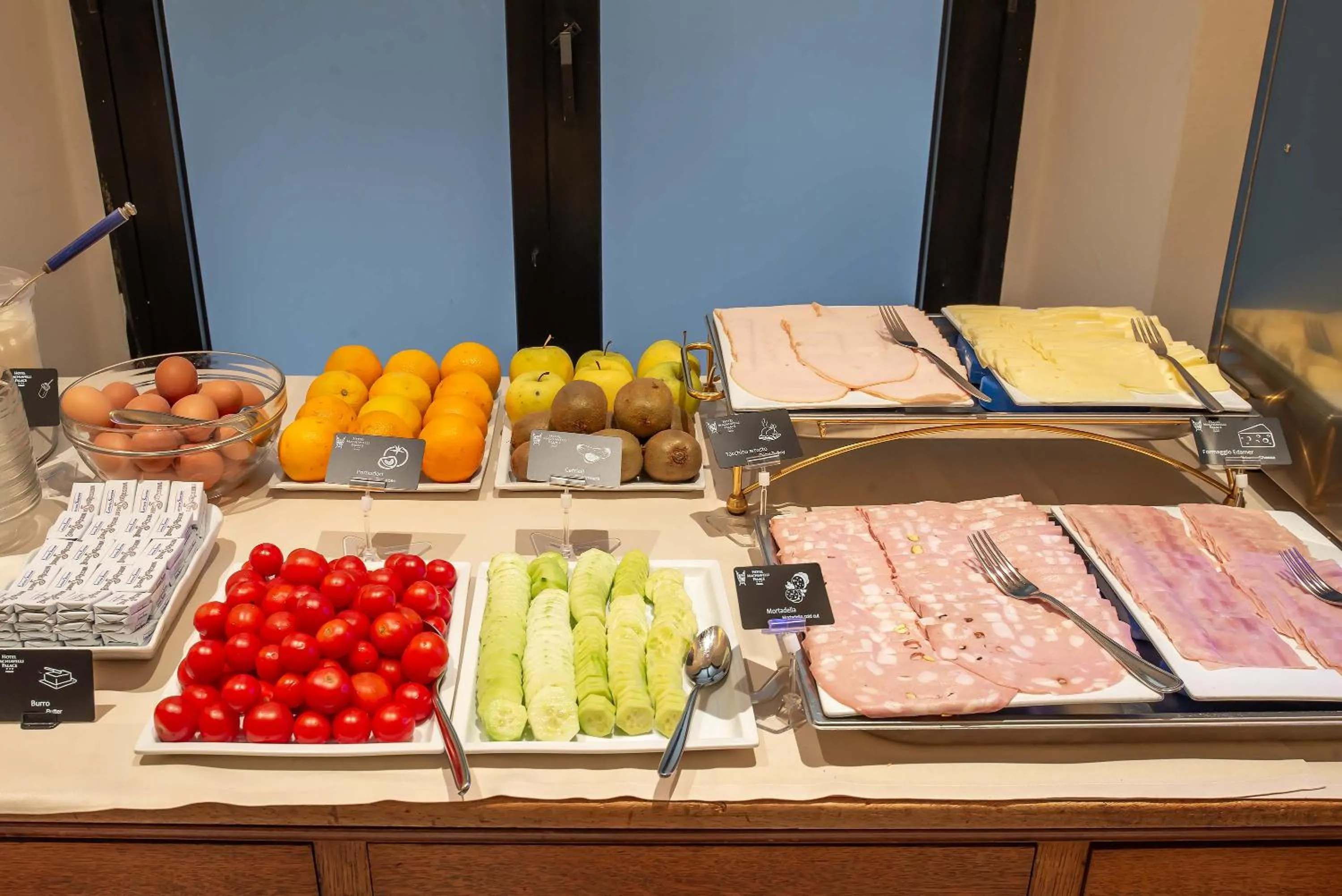 Breakfast in Hotel Machiavelli Palace