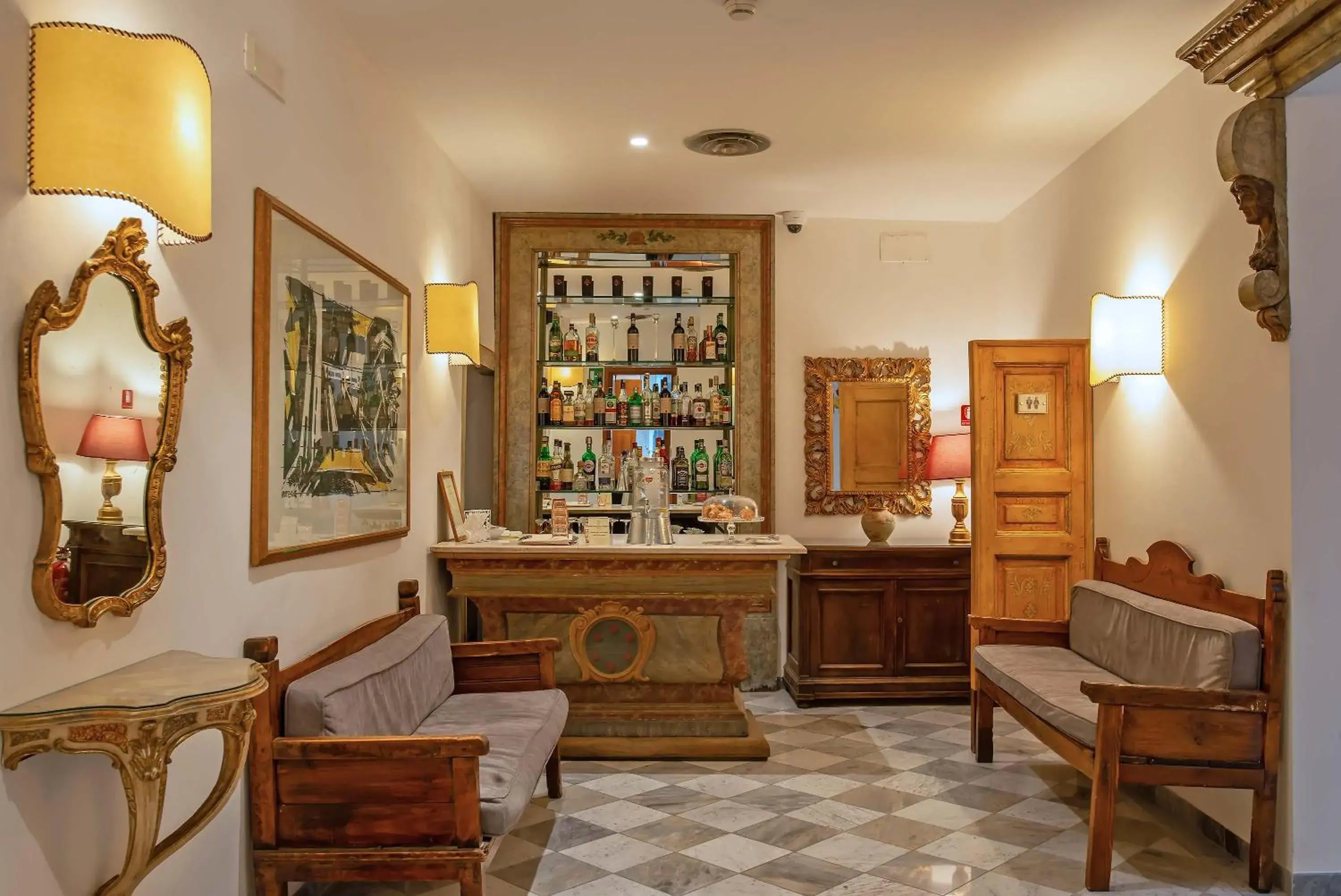 Lounge or bar in Hotel Machiavelli Palace Lounge or bar in Hotel Machiavelli Palace