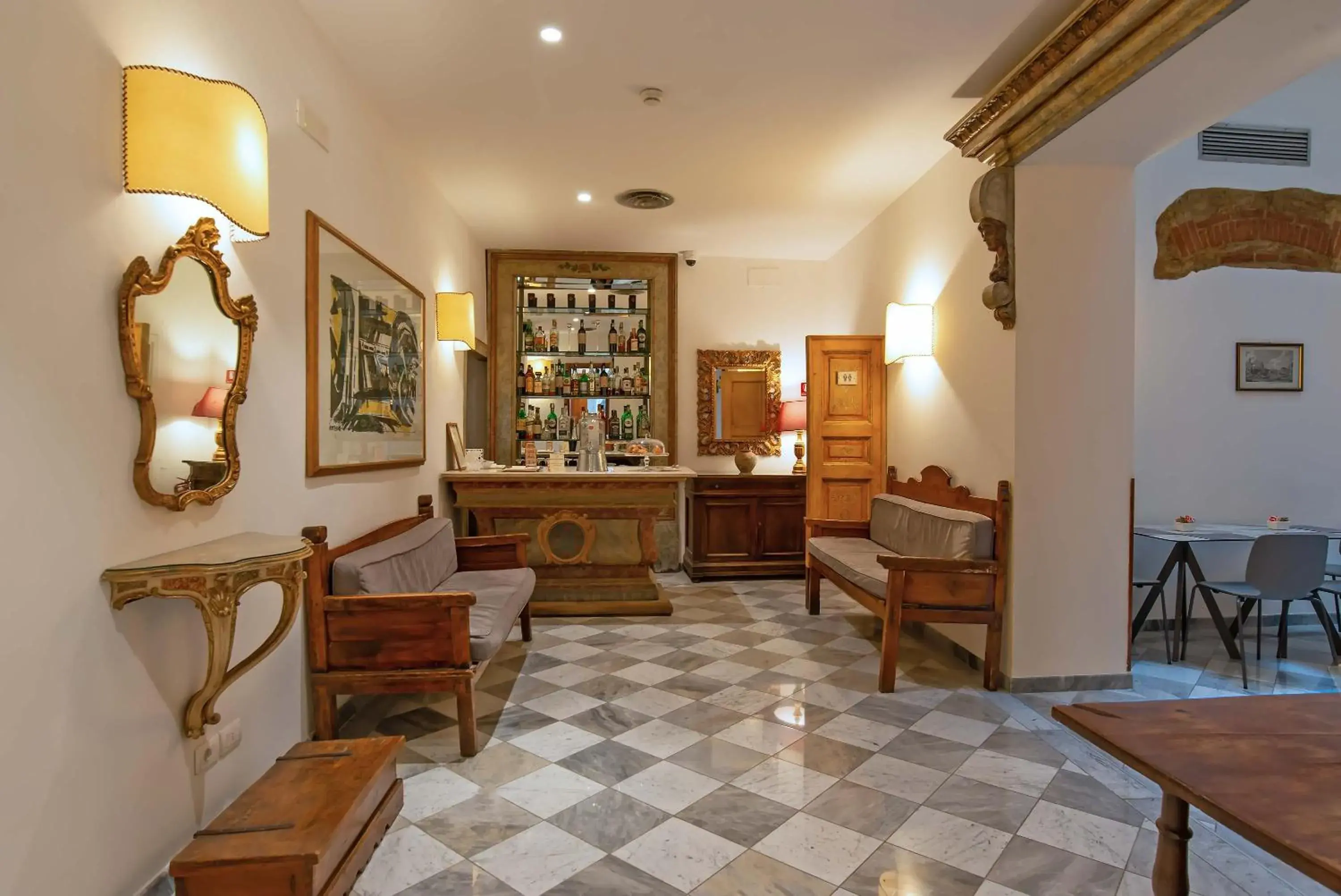 Lobby or reception in Hotel Machiavelli Palace Lobby or reception in Hotel Machiavelli Palace