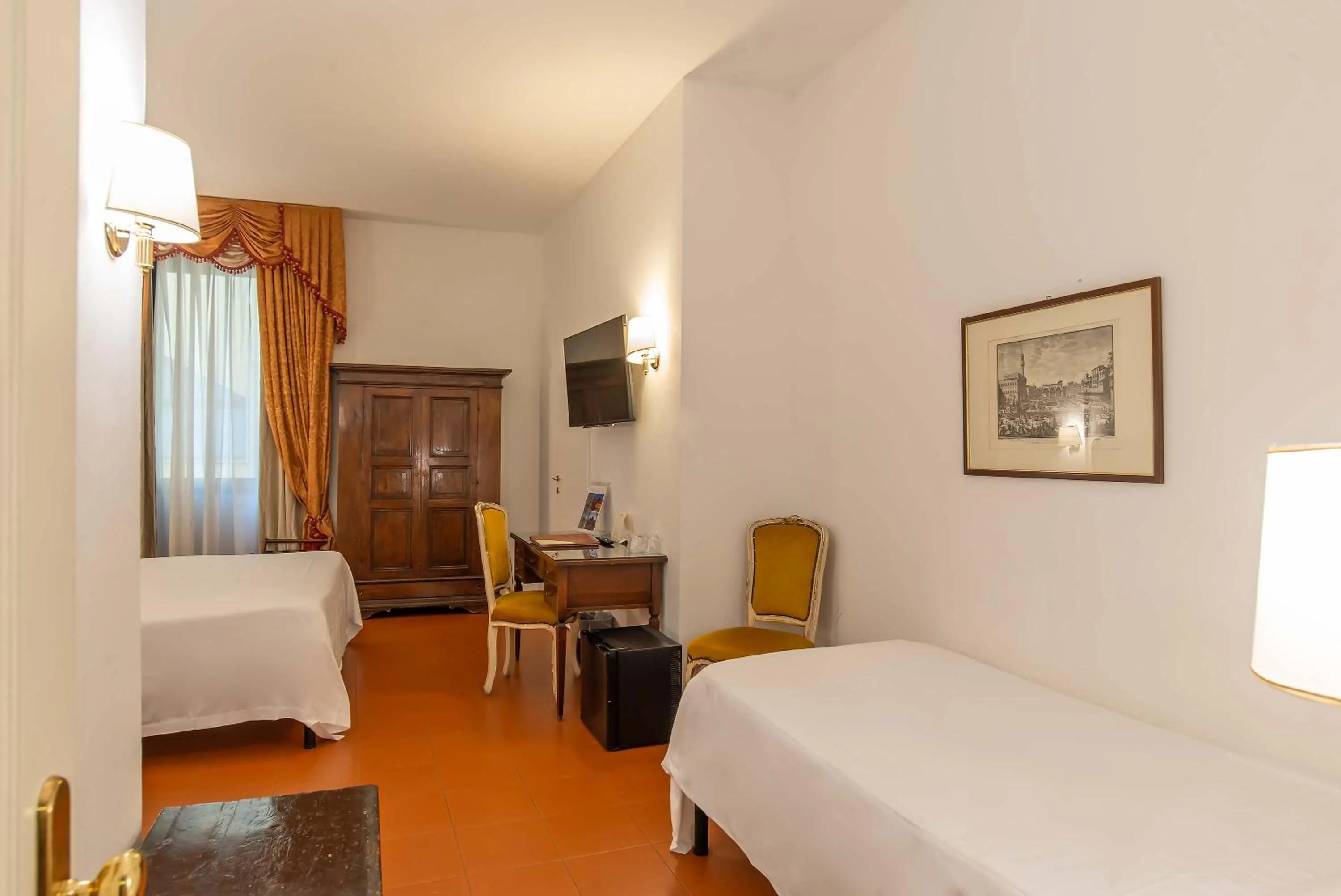 Bedroom, Bed in Hotel Machiavelli Palace