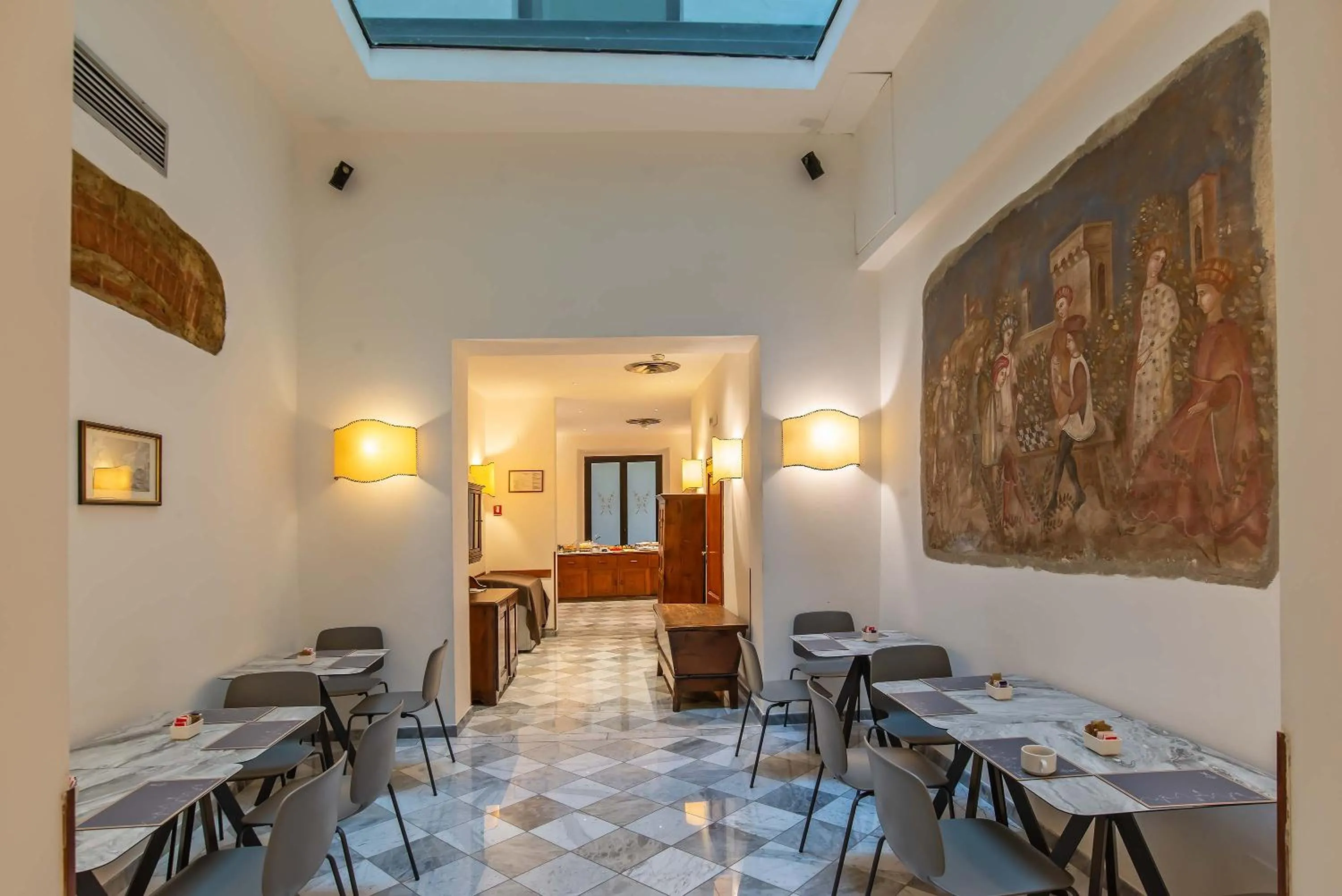 Breakfast in Hotel Machiavelli Palace