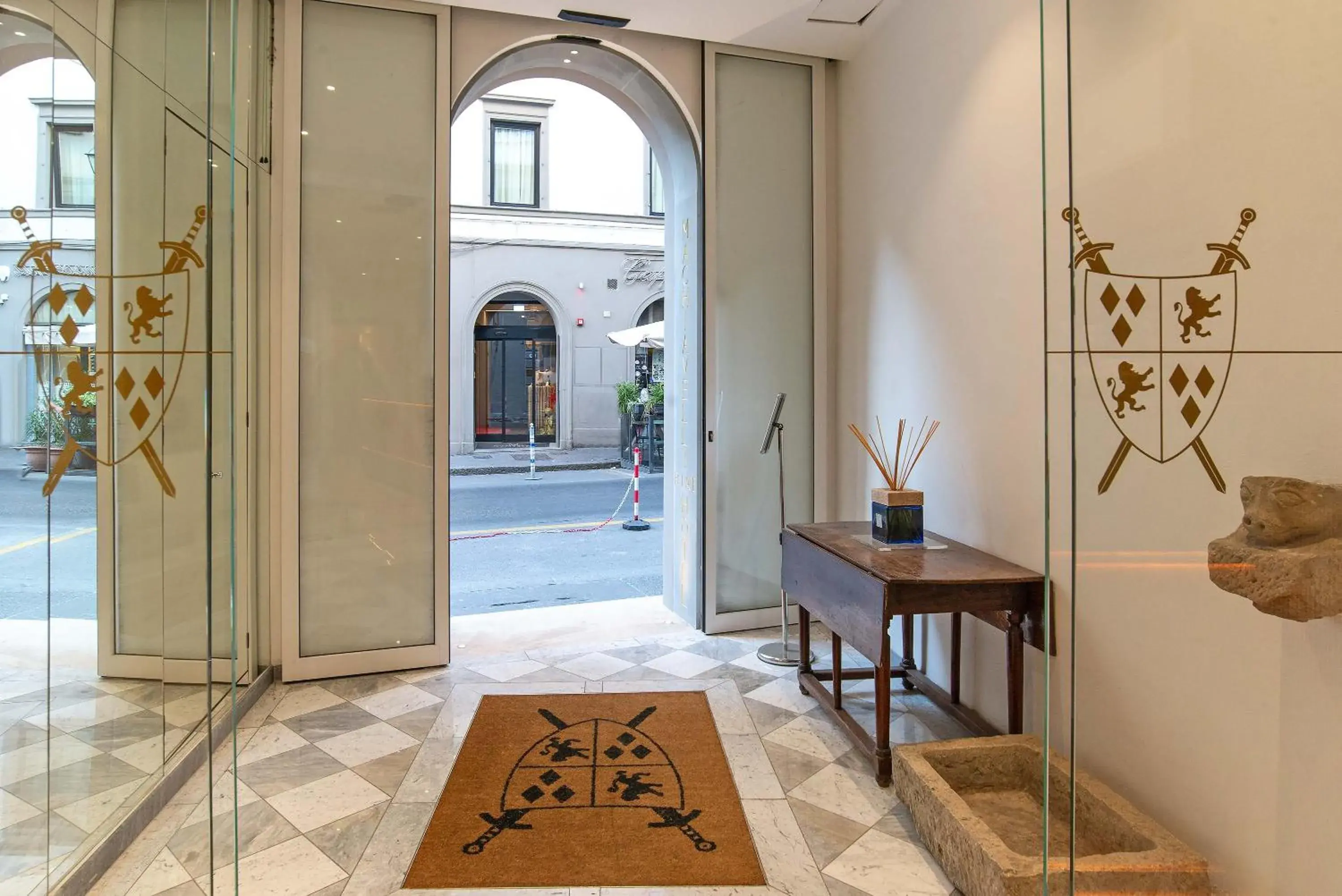 Lobby or reception in Hotel Machiavelli Palace Lobby or reception in Hotel Machiavelli Palace