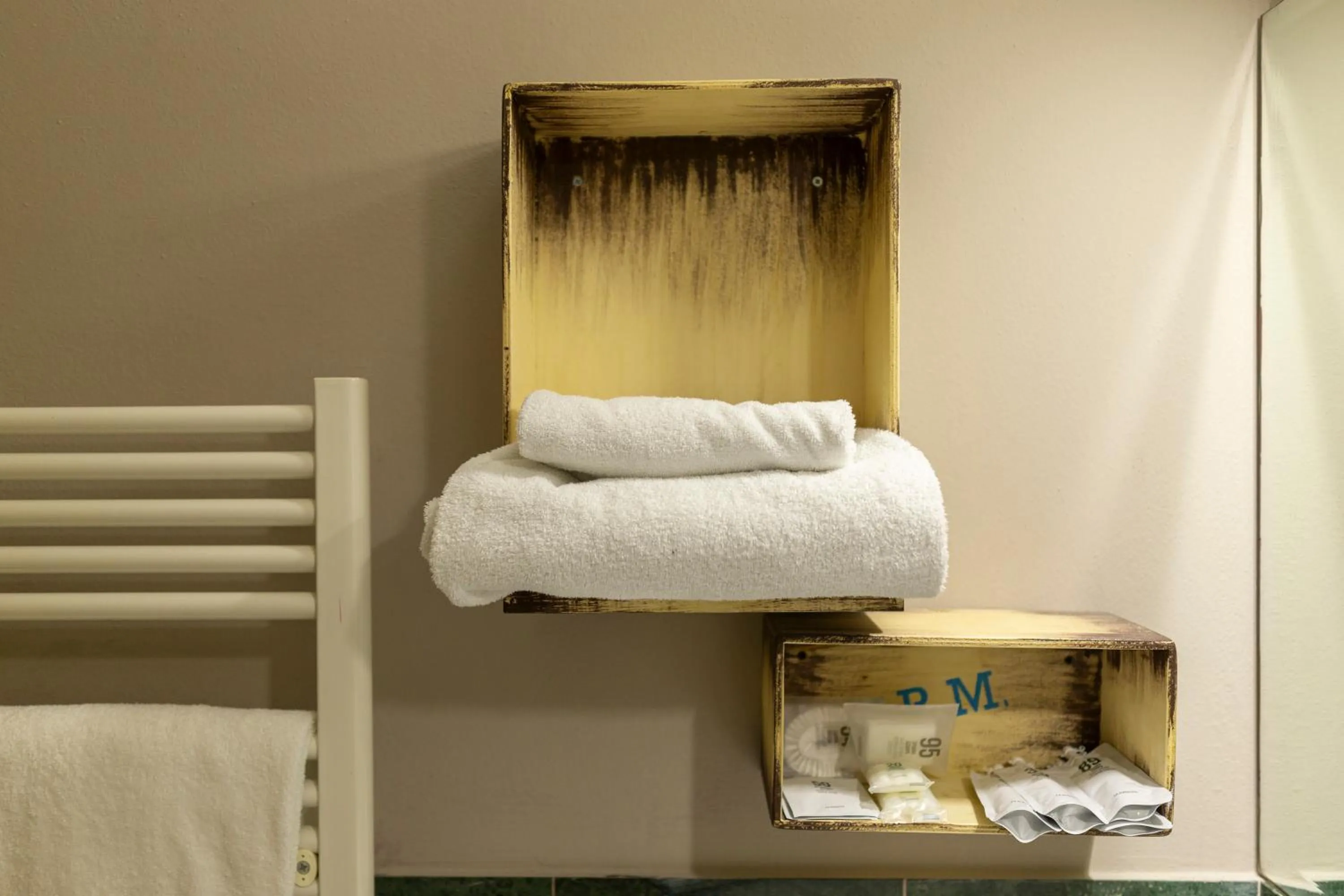 Bed in Hotel Repubblica Marinara