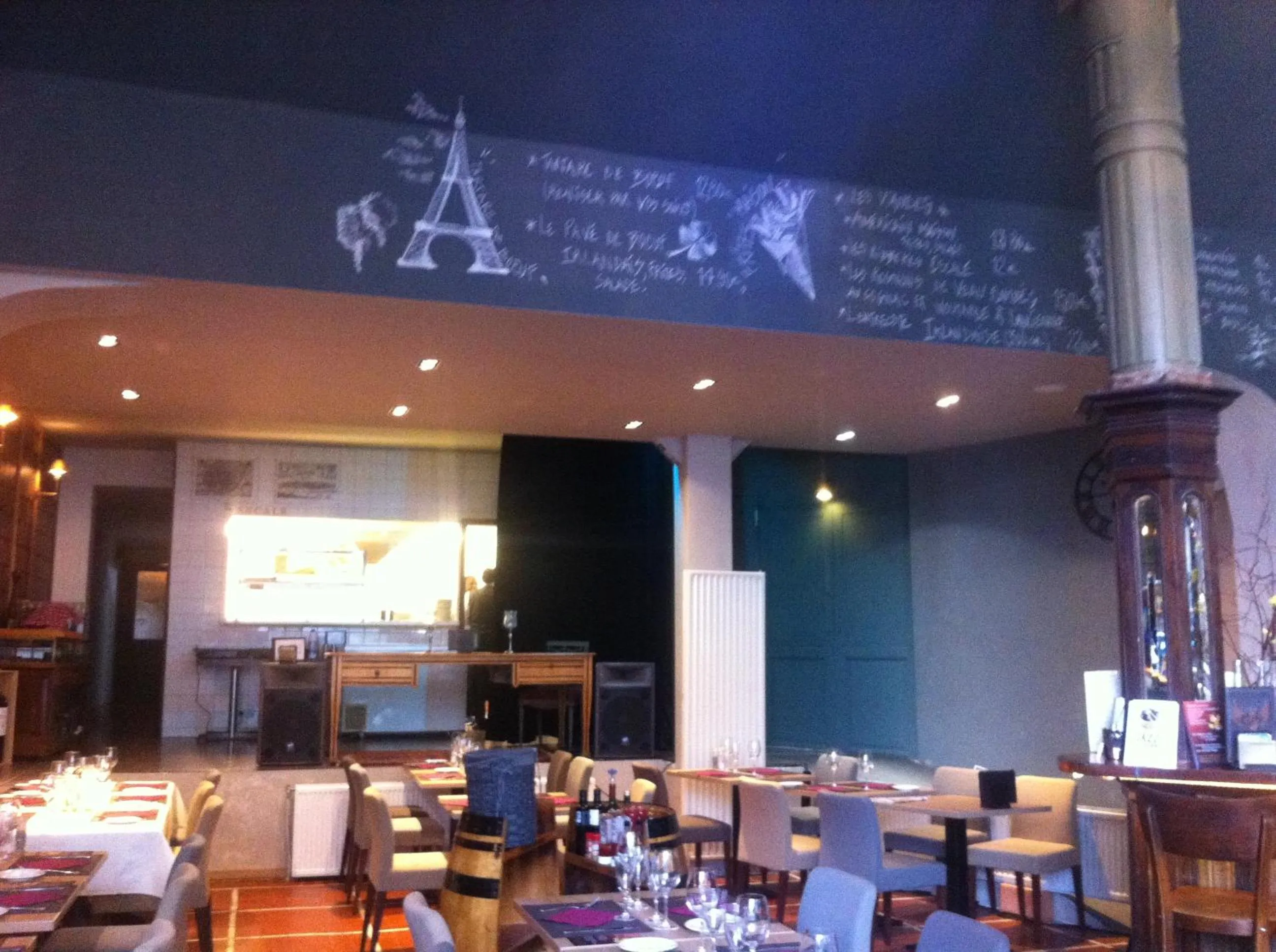 Restaurant/places to eat in Hotel Aviation