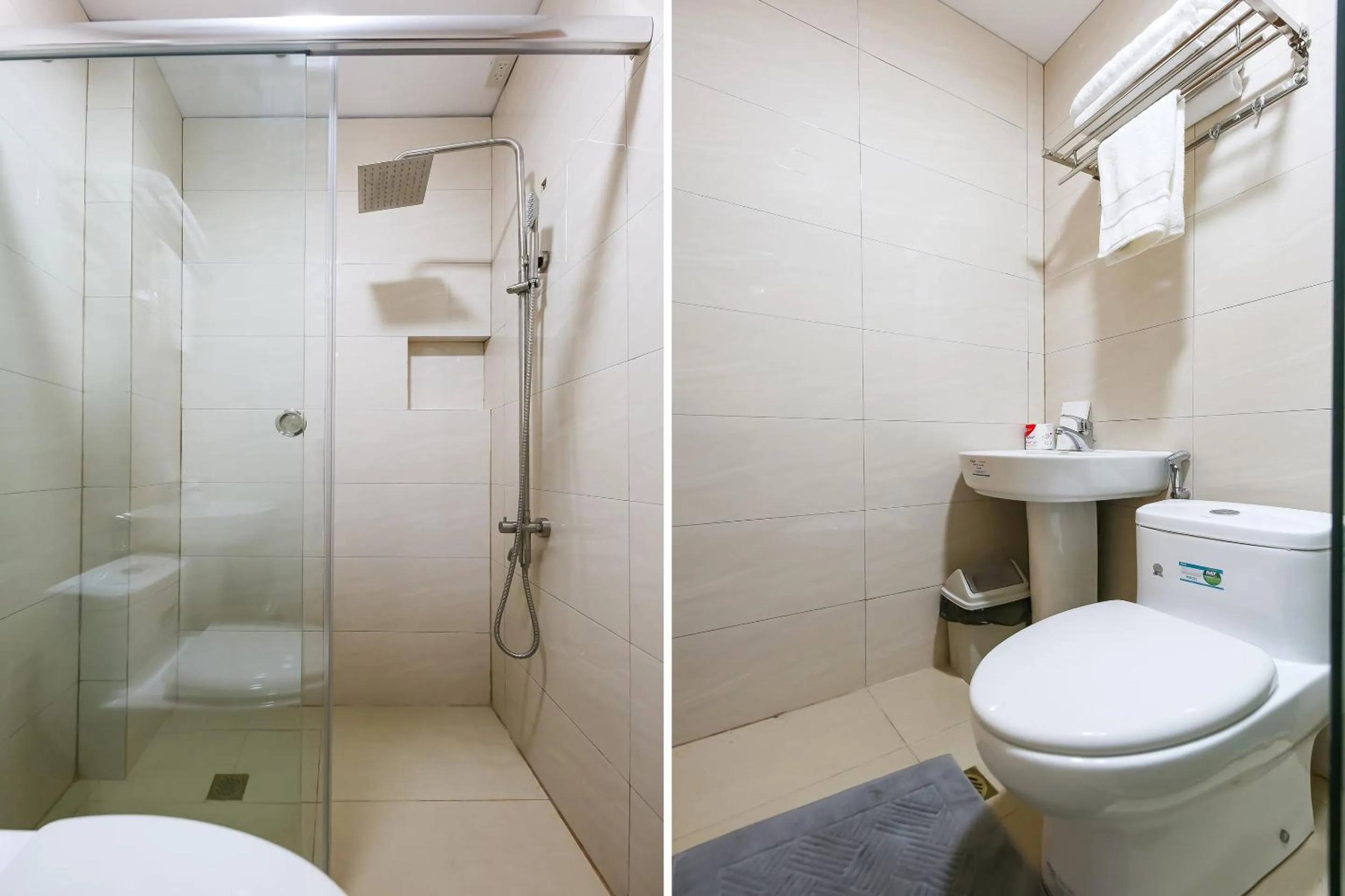 Bathroom in OYO 848 Dona Aurora Condotel