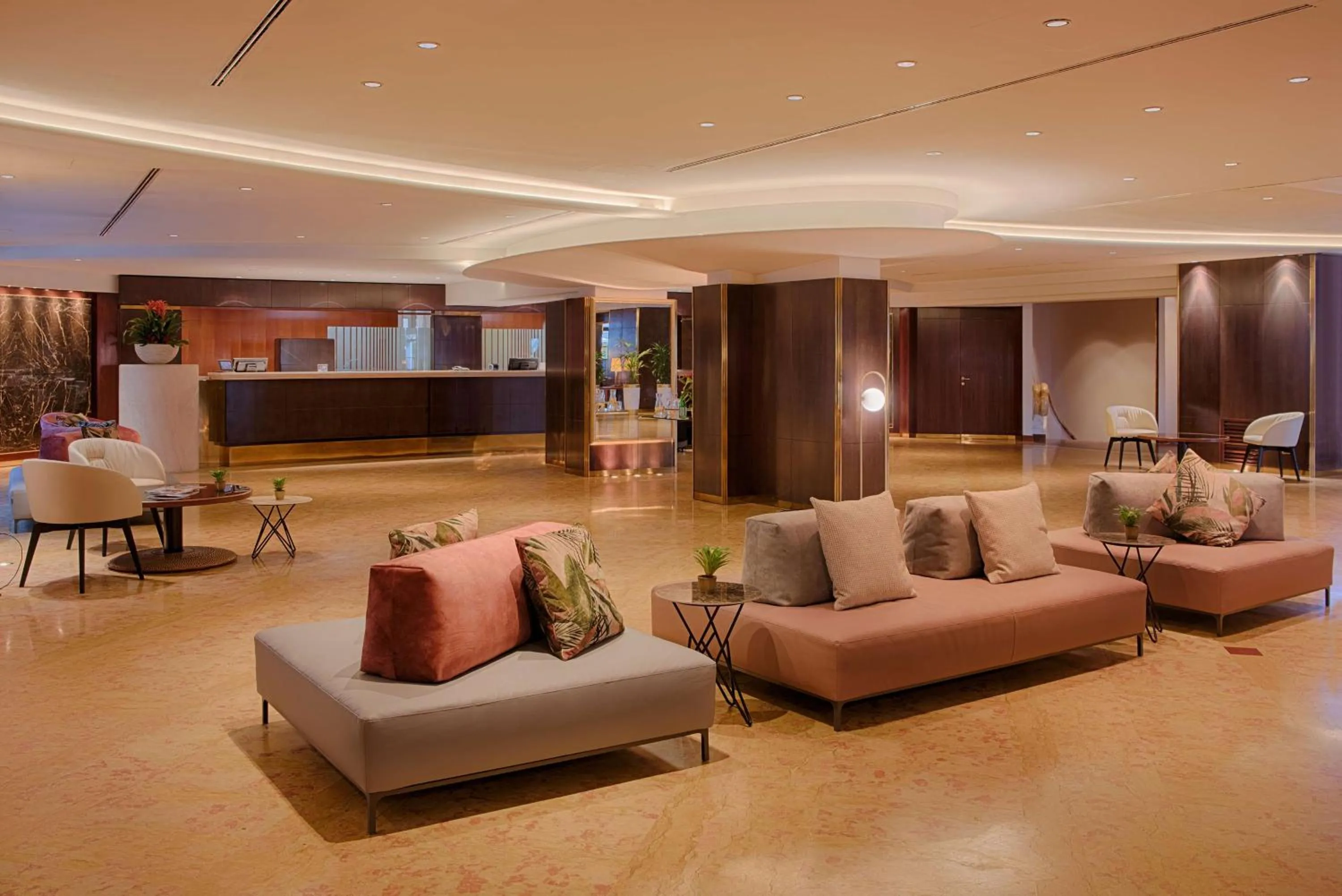 Lobby or reception in NH Roma Villa Carpegna