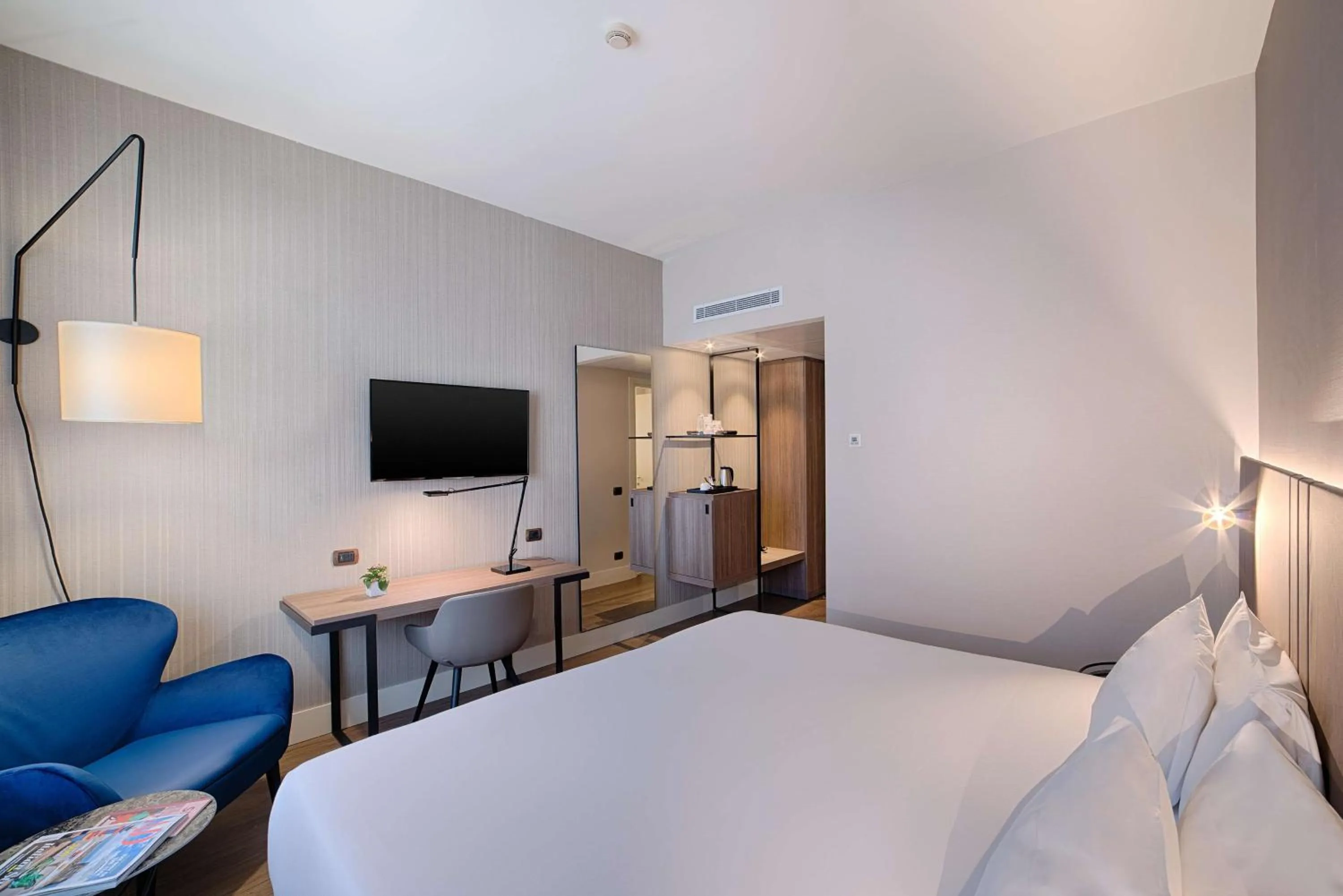 Bedroom, Bed in NH Roma Villa Carpegna