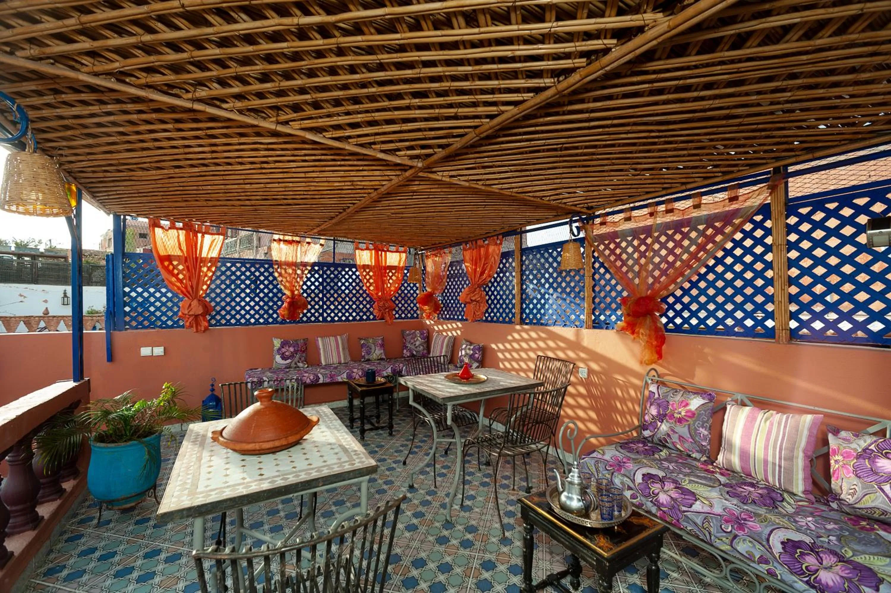 Balcony/Terrace in Riad De La Semaine