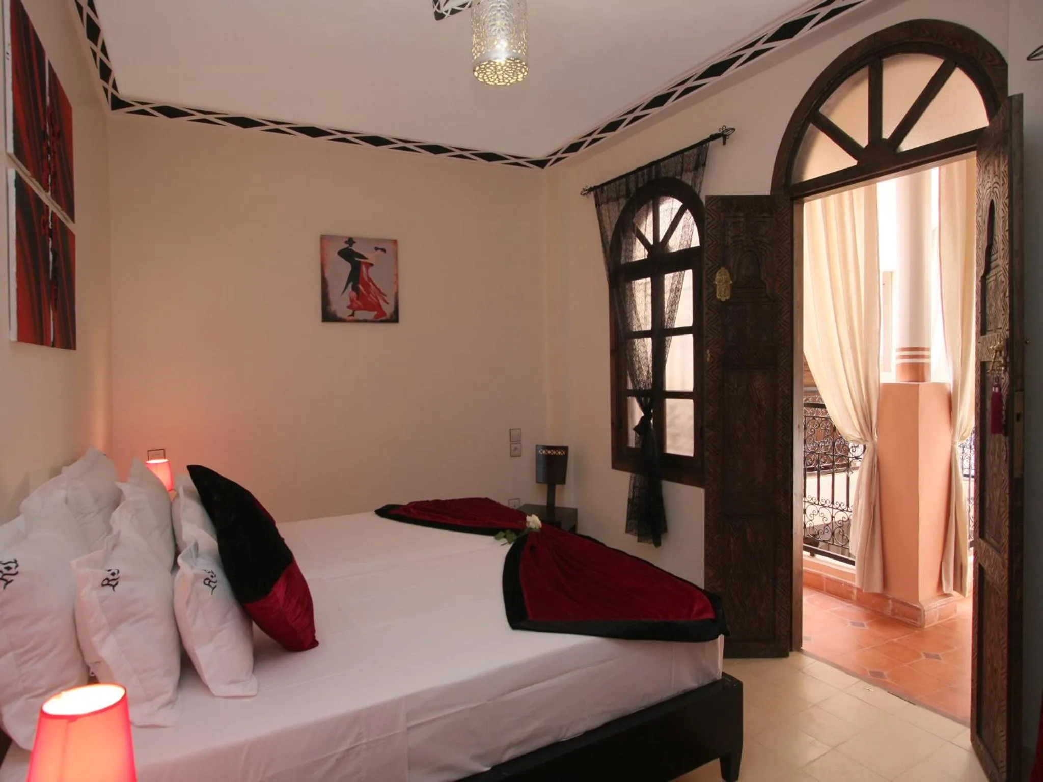 Bedroom, Bed in Riad De La Semaine