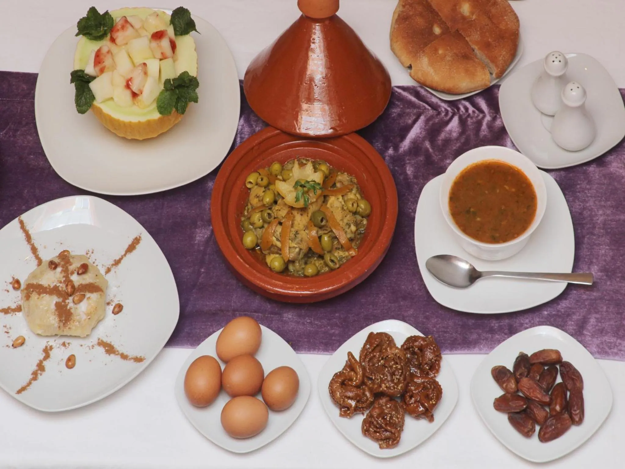 Dinner in Riad De La Semaine