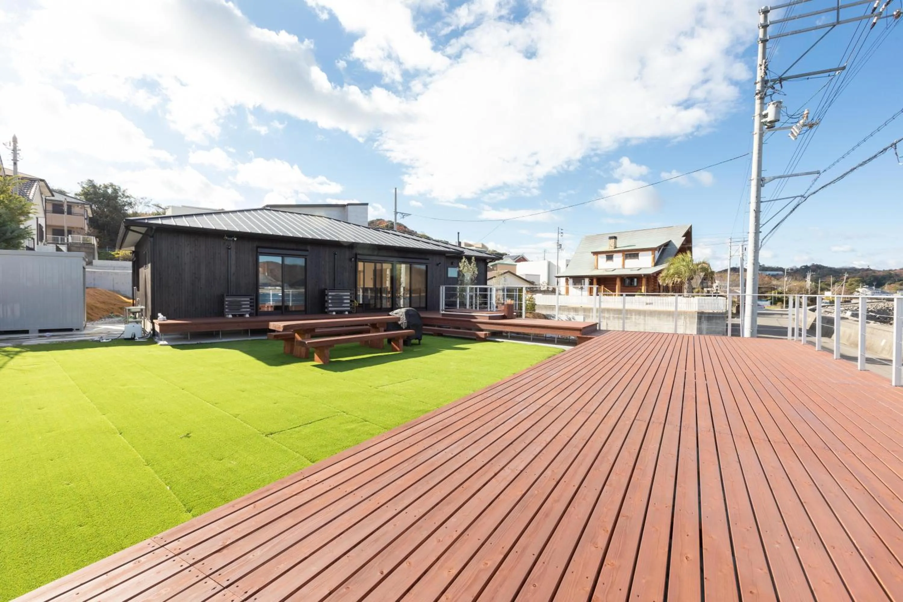 Balcony/Terrace in オーシャンヴィラ鳴門-Ocean Villa Naruto-
