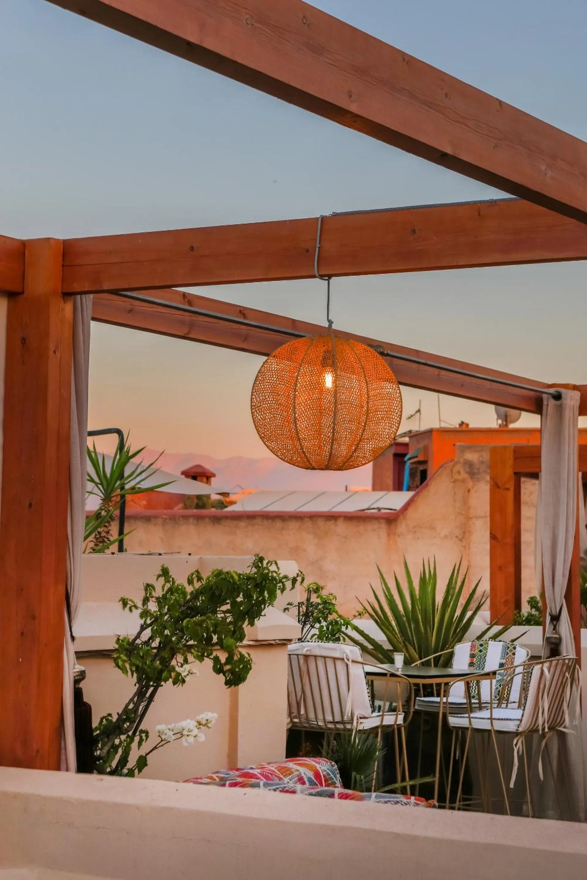 Patio in Riad Kahena
