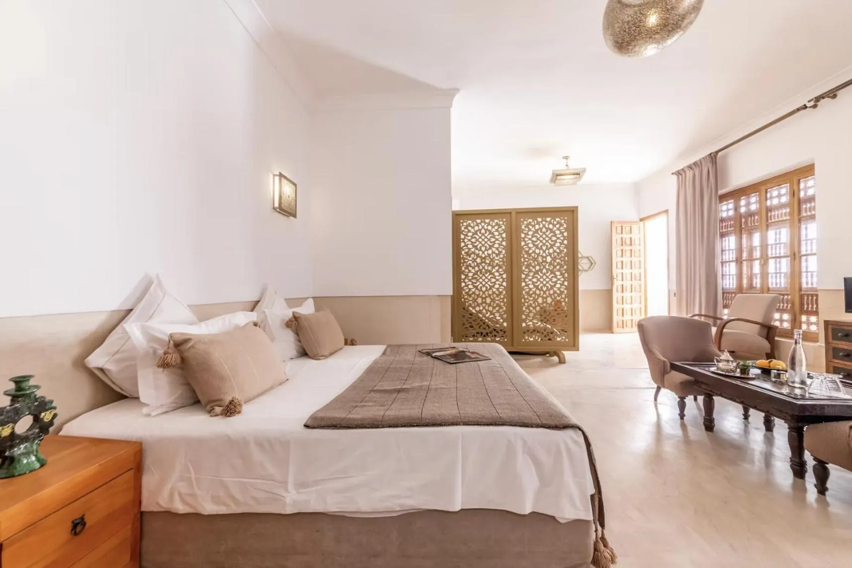 Bedroom, Bed in Riad Kahena