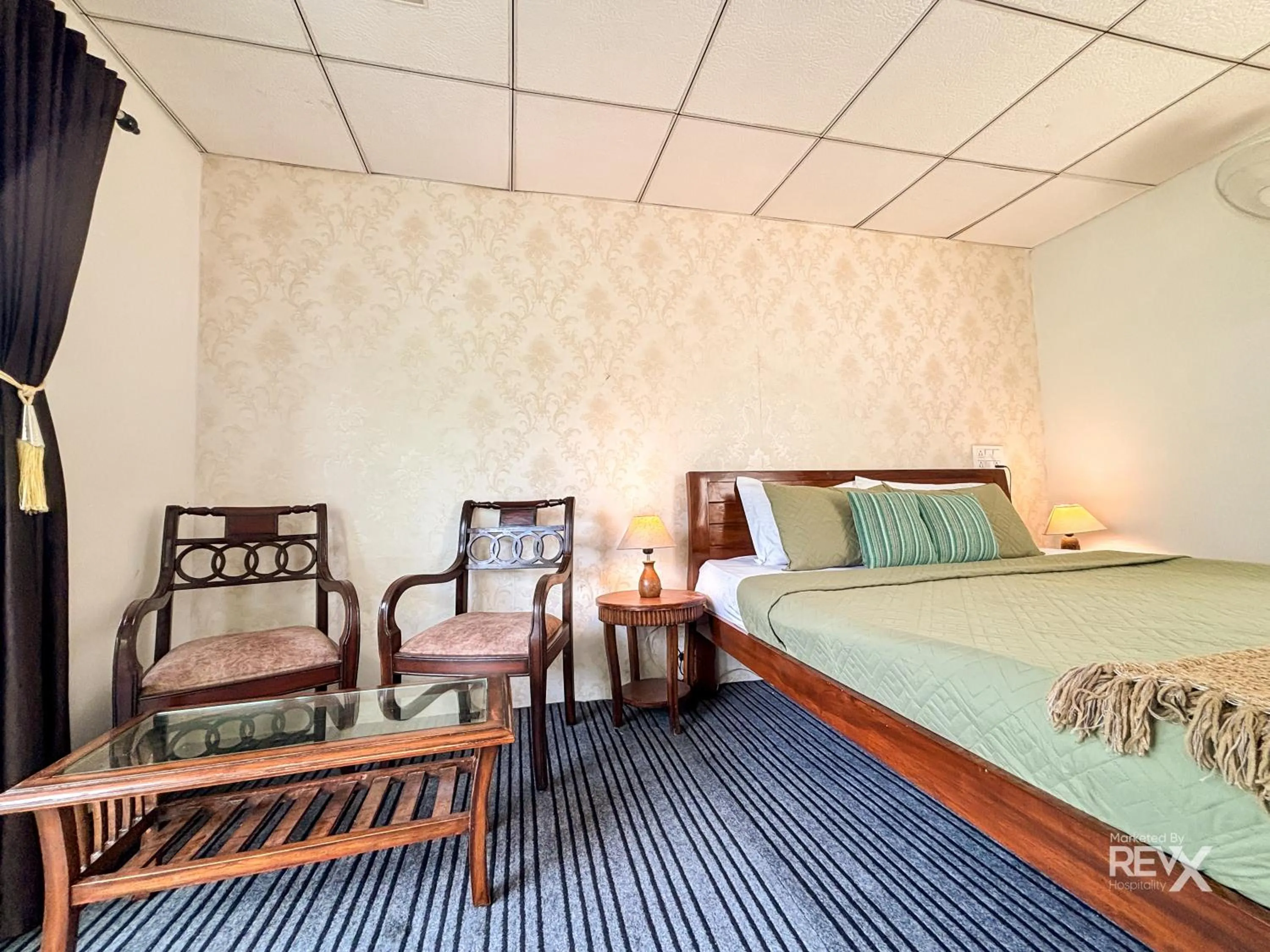 Bed in The Sona Heli Resort