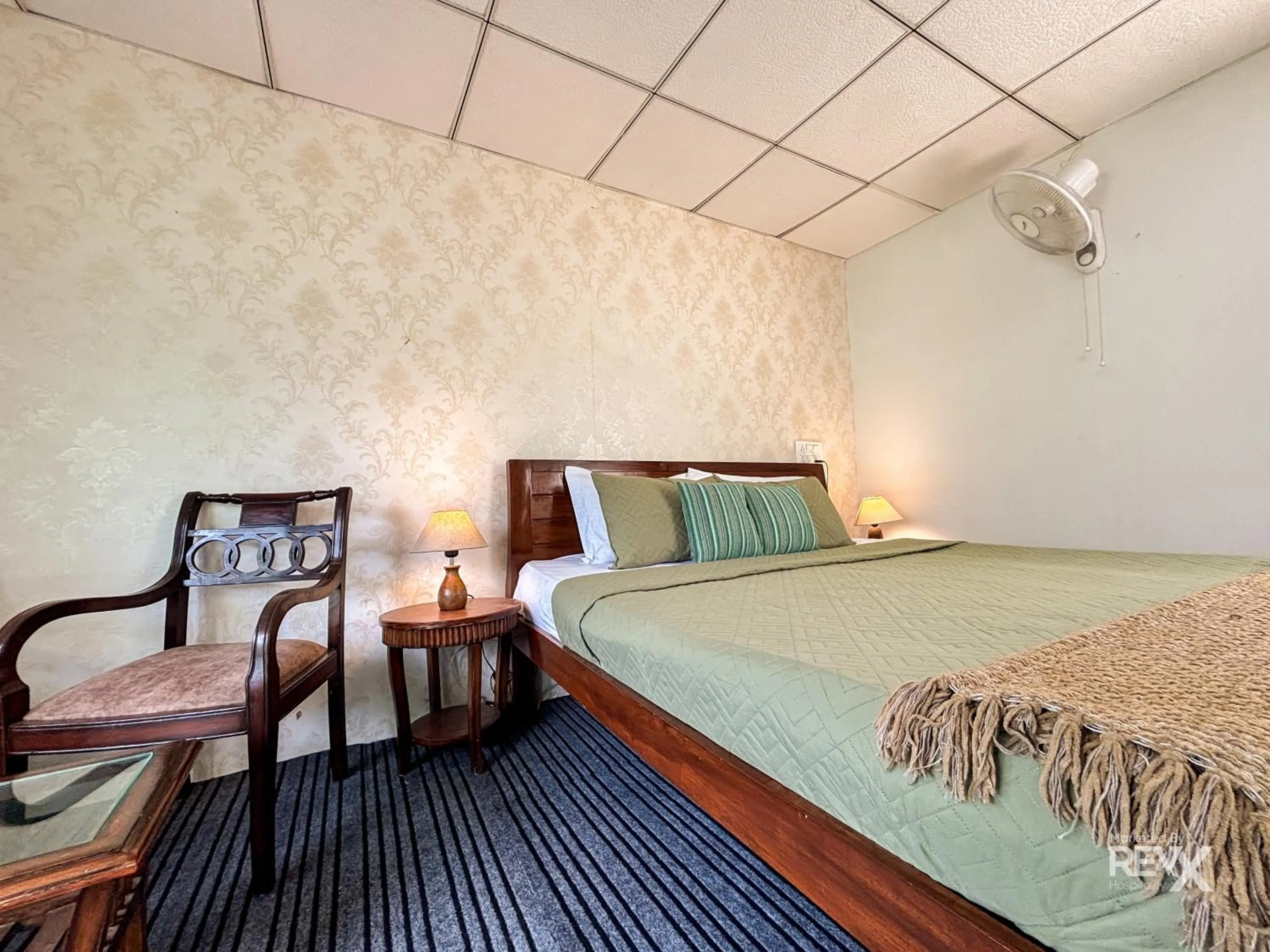 Bed in The Sona Heli Resort