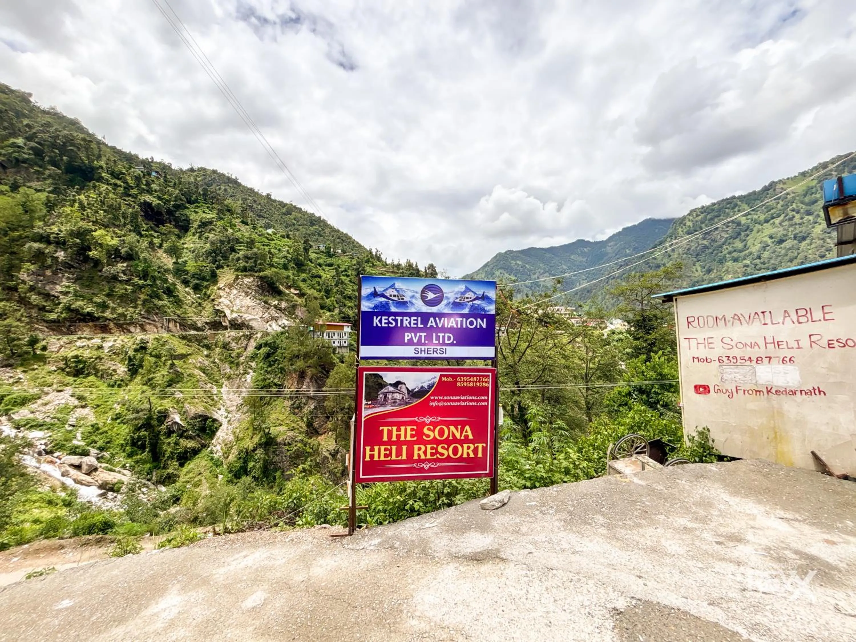 Day in The Sona Heli Resort