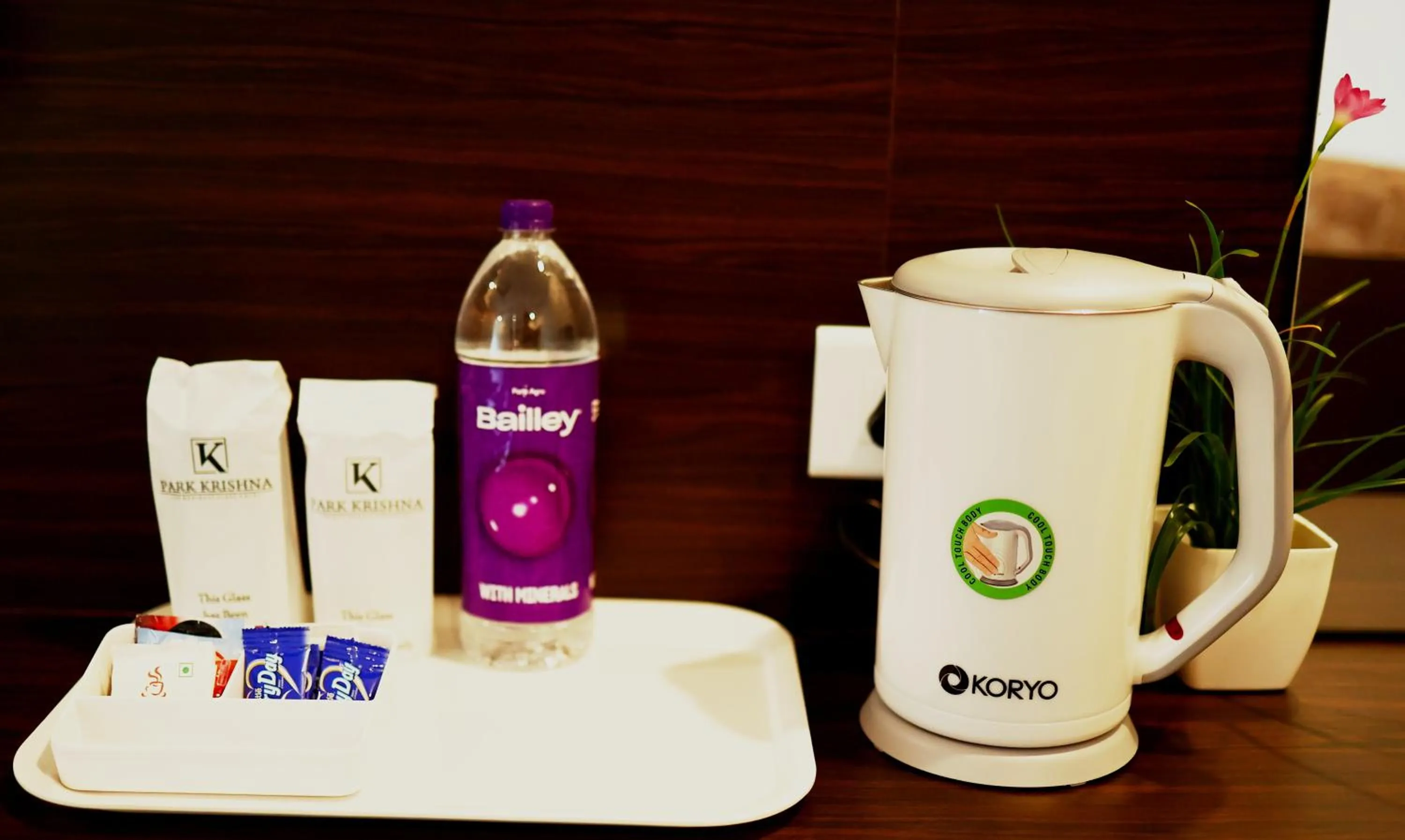 Coffee/tea facilities in HOTEL PARK KRISHNA
