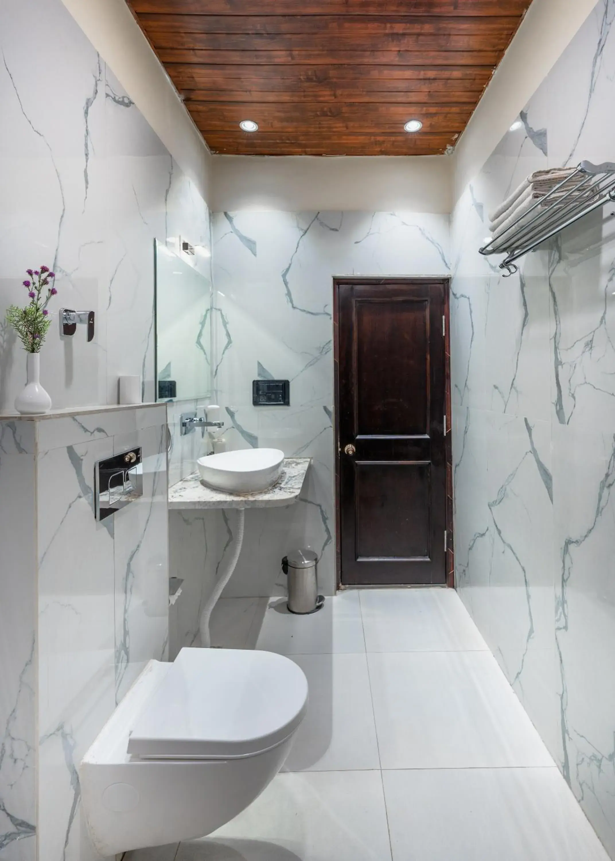 Bathroom in The Chronicles - Near the Lake Pichola Udaipur Bathroom in The Chronicles - Near the Lake Pichola Udaipur