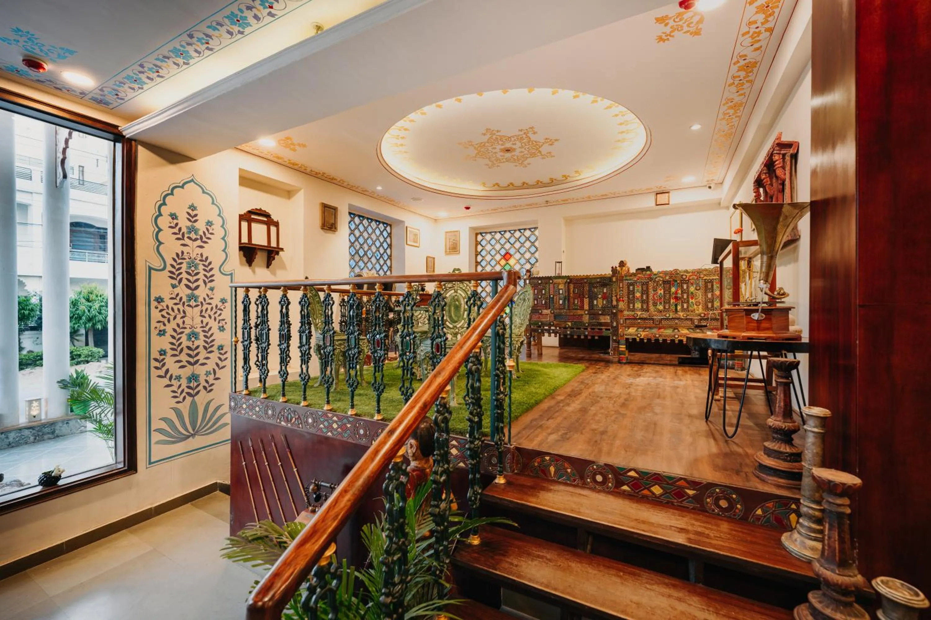 Lobby or reception in The Chronicles - Near the Lake Pichola Udaipur