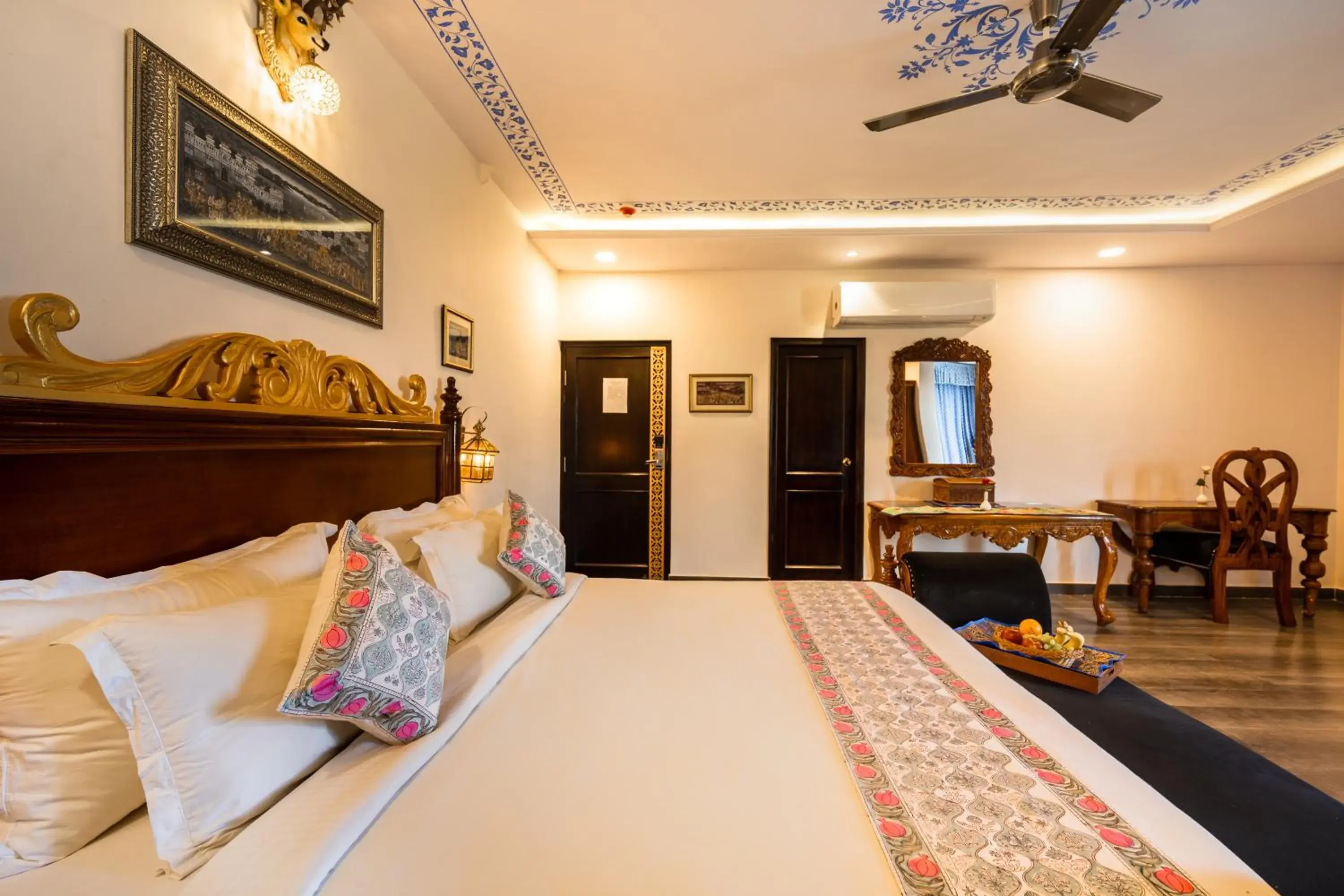 Bed in The Chronicles - Near the Lake Pichola Udaipur Bed in The Chronicles - Near the Lake Pichola Udaipur